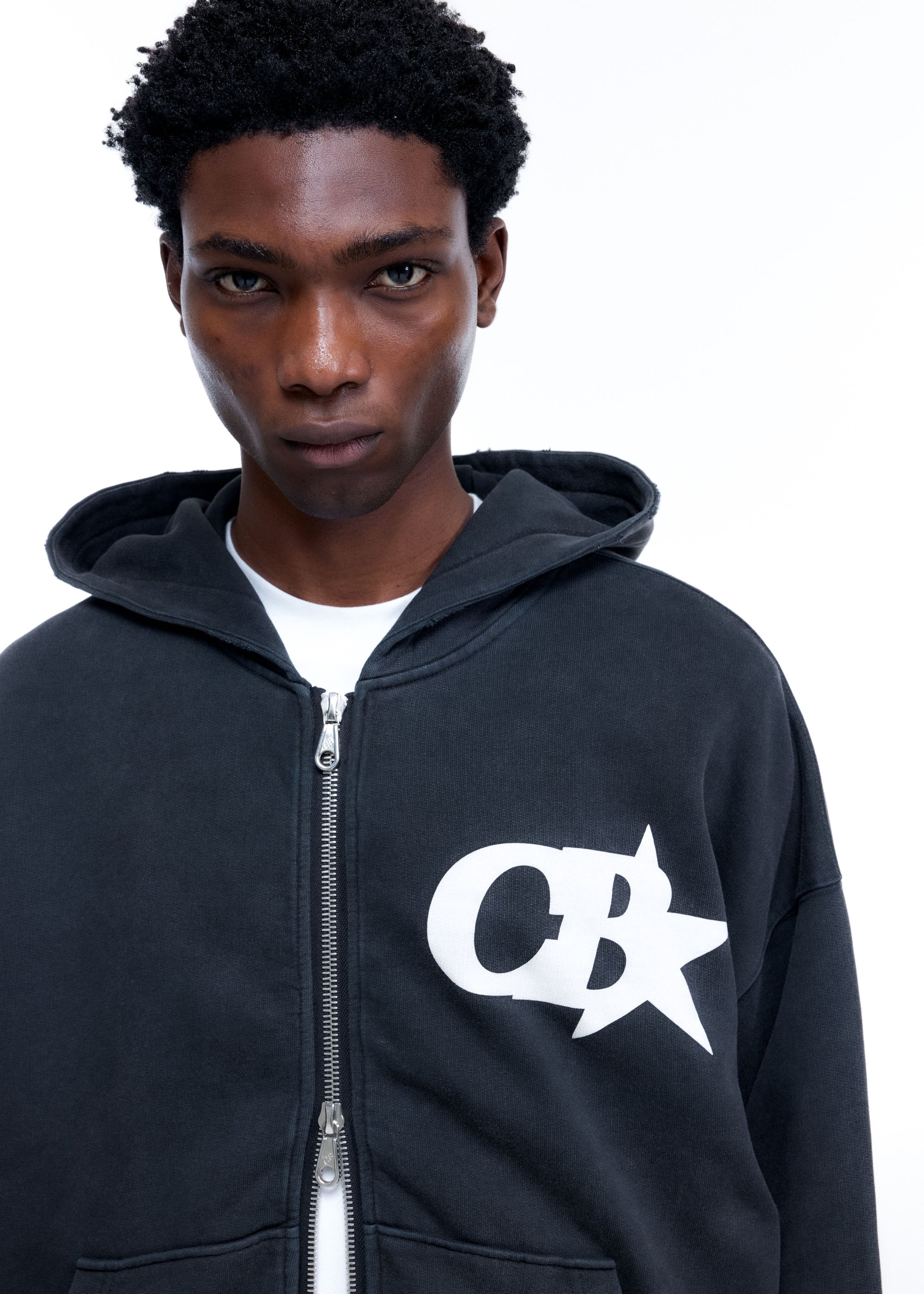 Cole Buxton | Cb Star Zipped Hoodie | Mens | 0