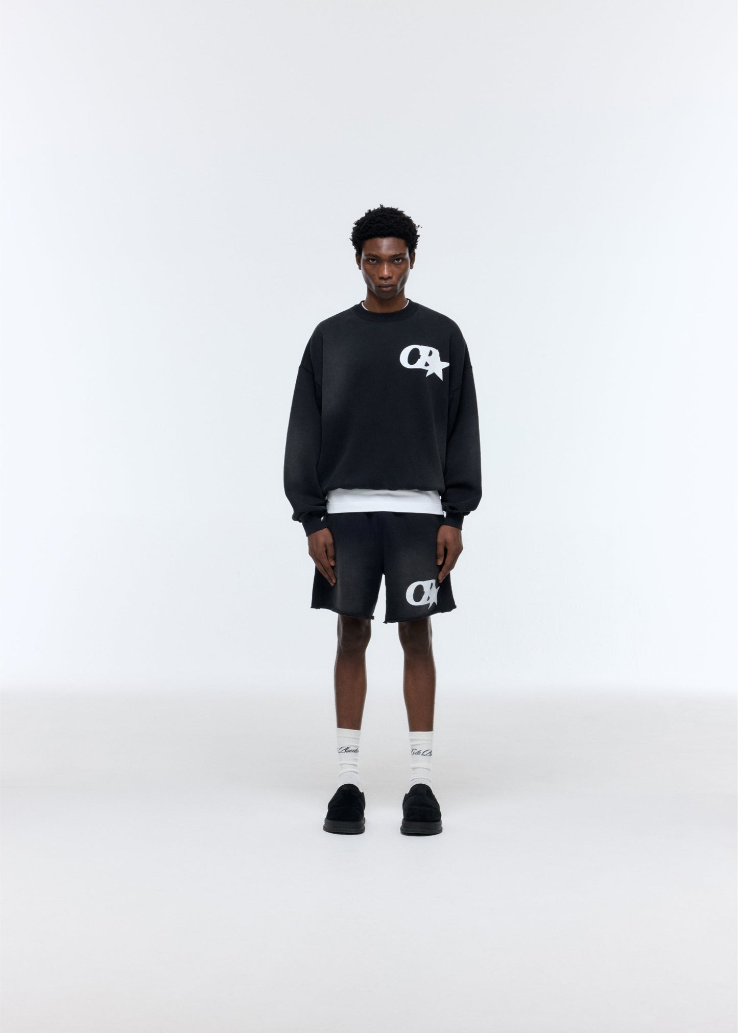 CB STAR DISTRESSED SWEATSHIRT