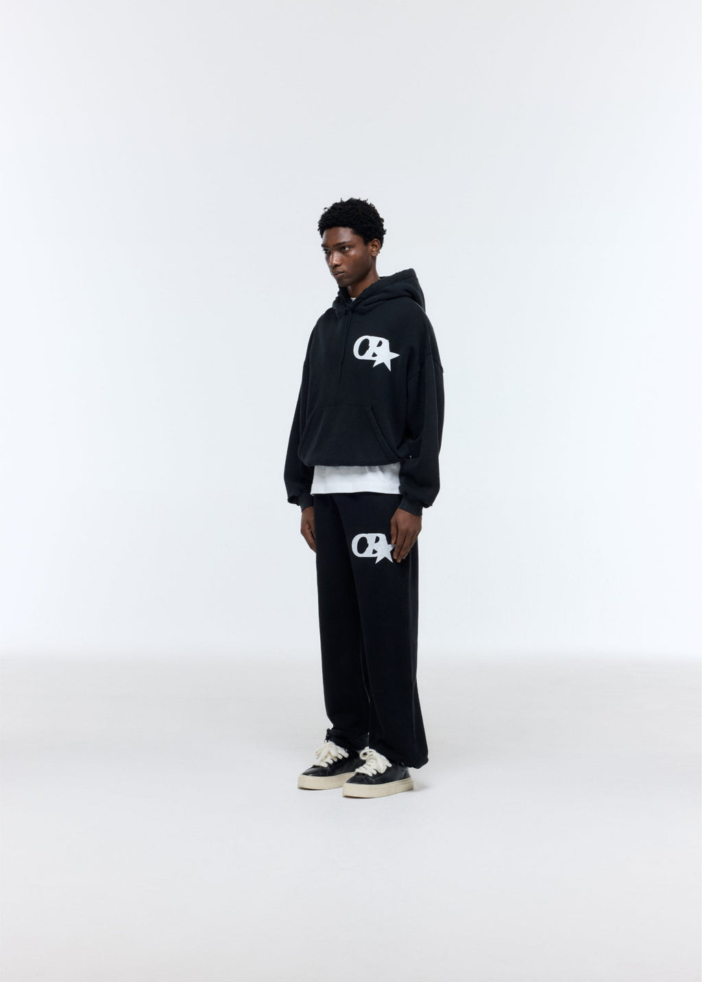 CB STAR DISTRESSED SWEATPANTS