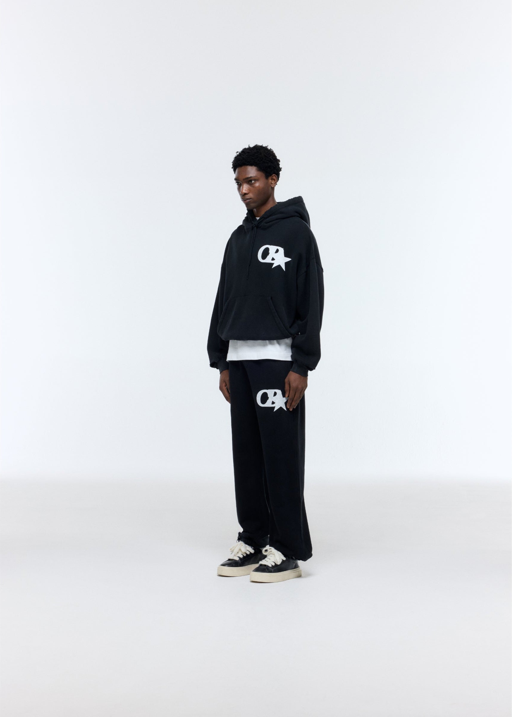 CB STAR DISTRESSED SWEATPANTS