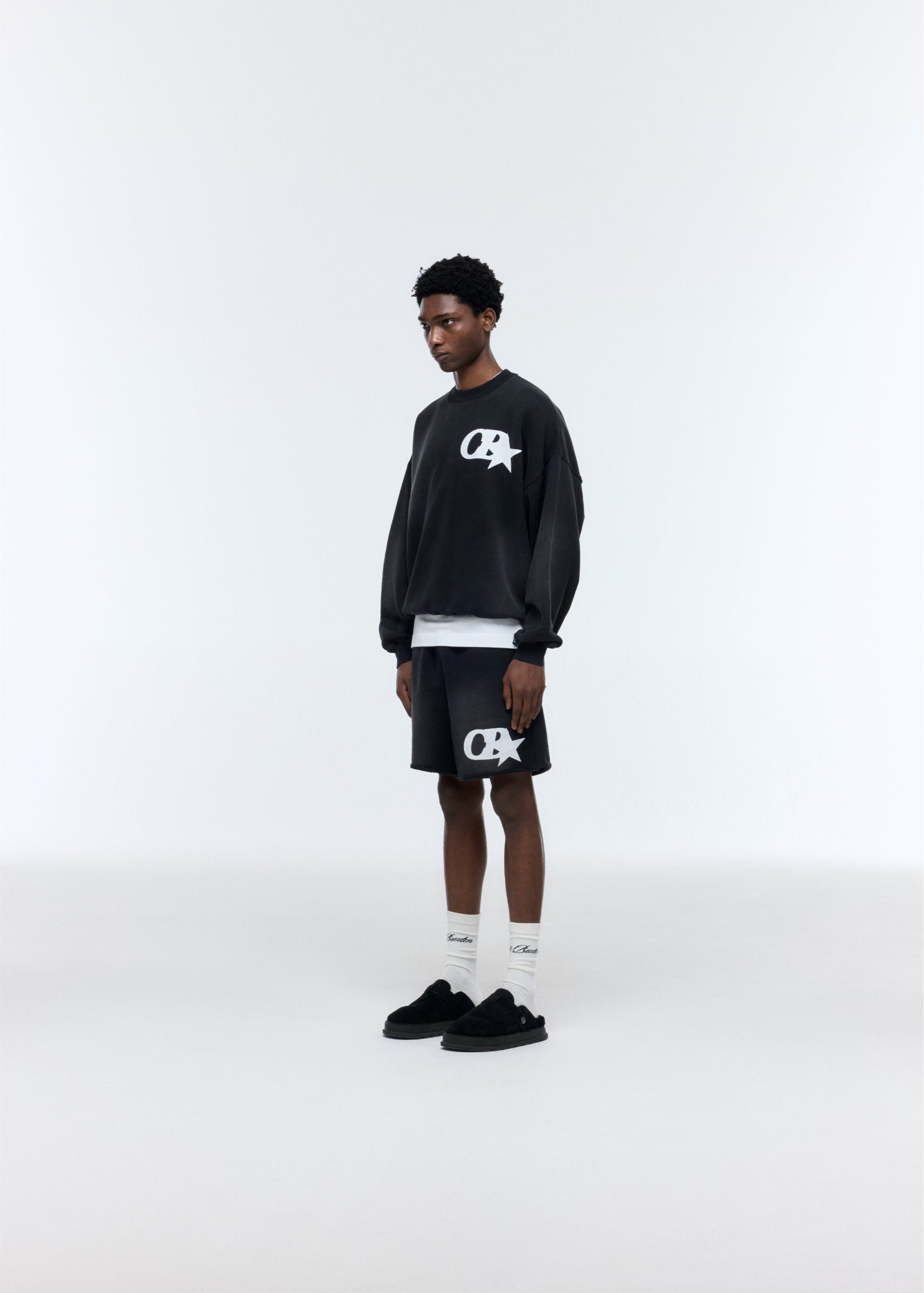 CB STAR DISTRESSED SWEATSHIRT