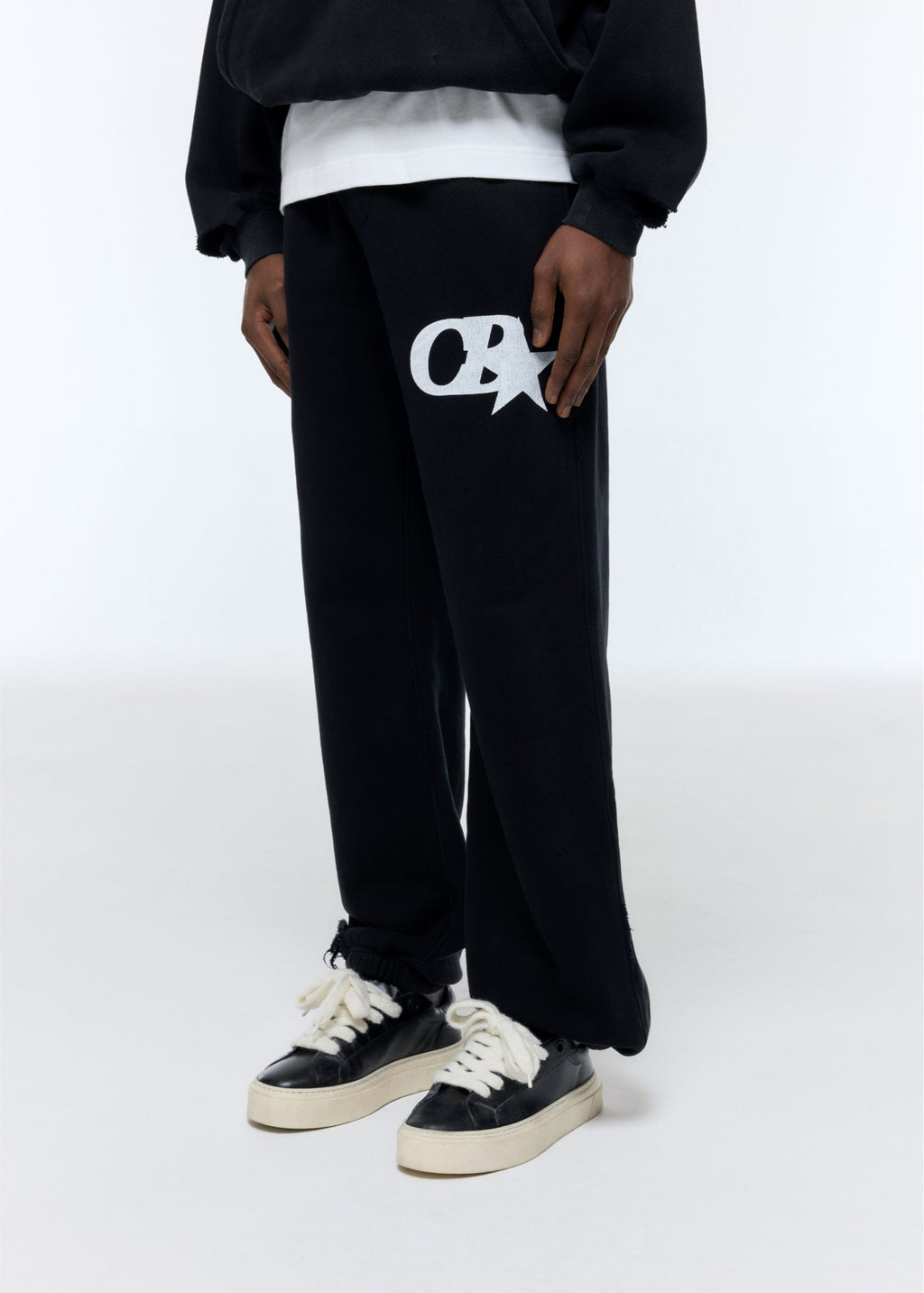 CB STAR DISTRESSED SWEATPANTS