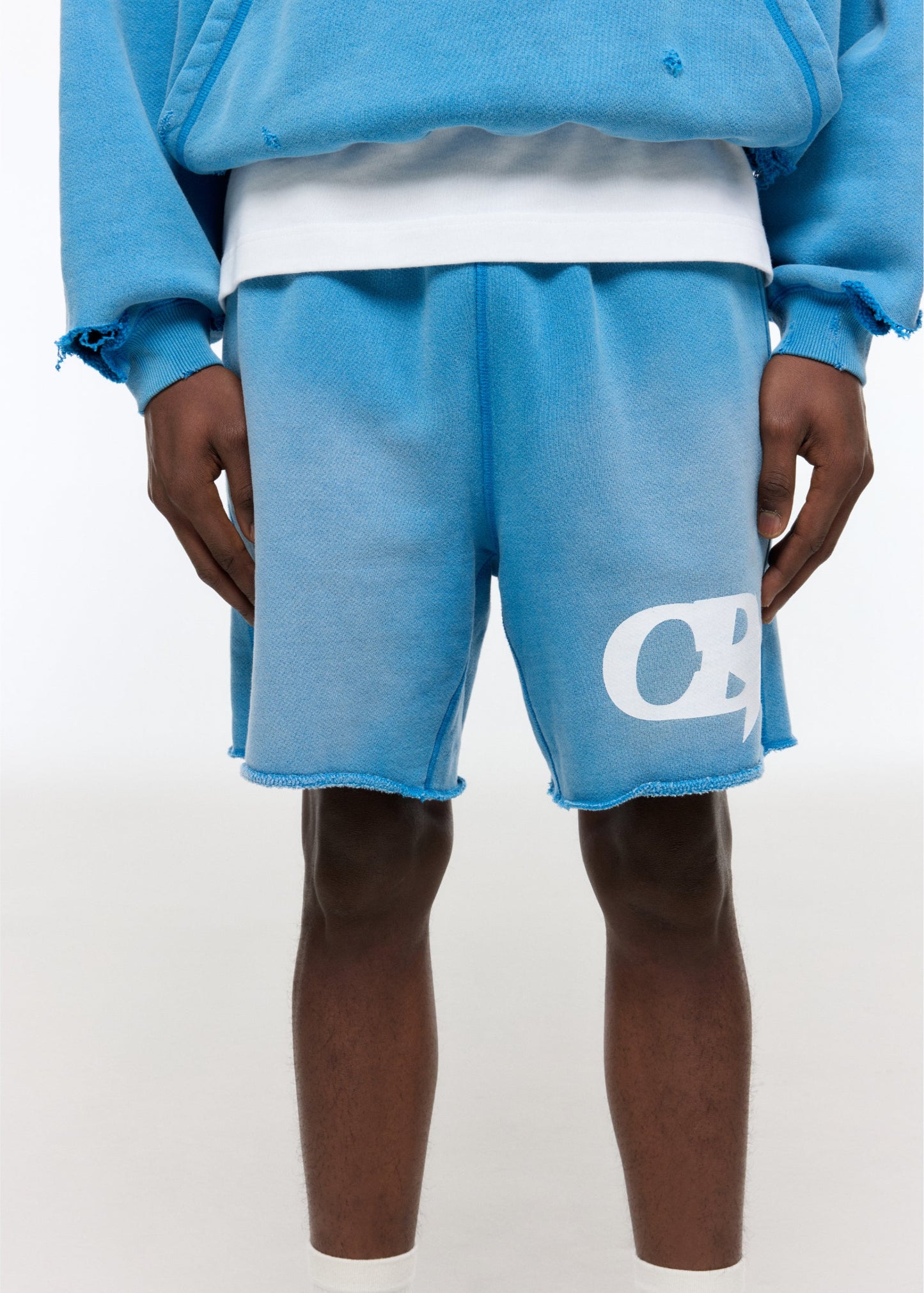 CB STAR DISTRESSED SHORTS