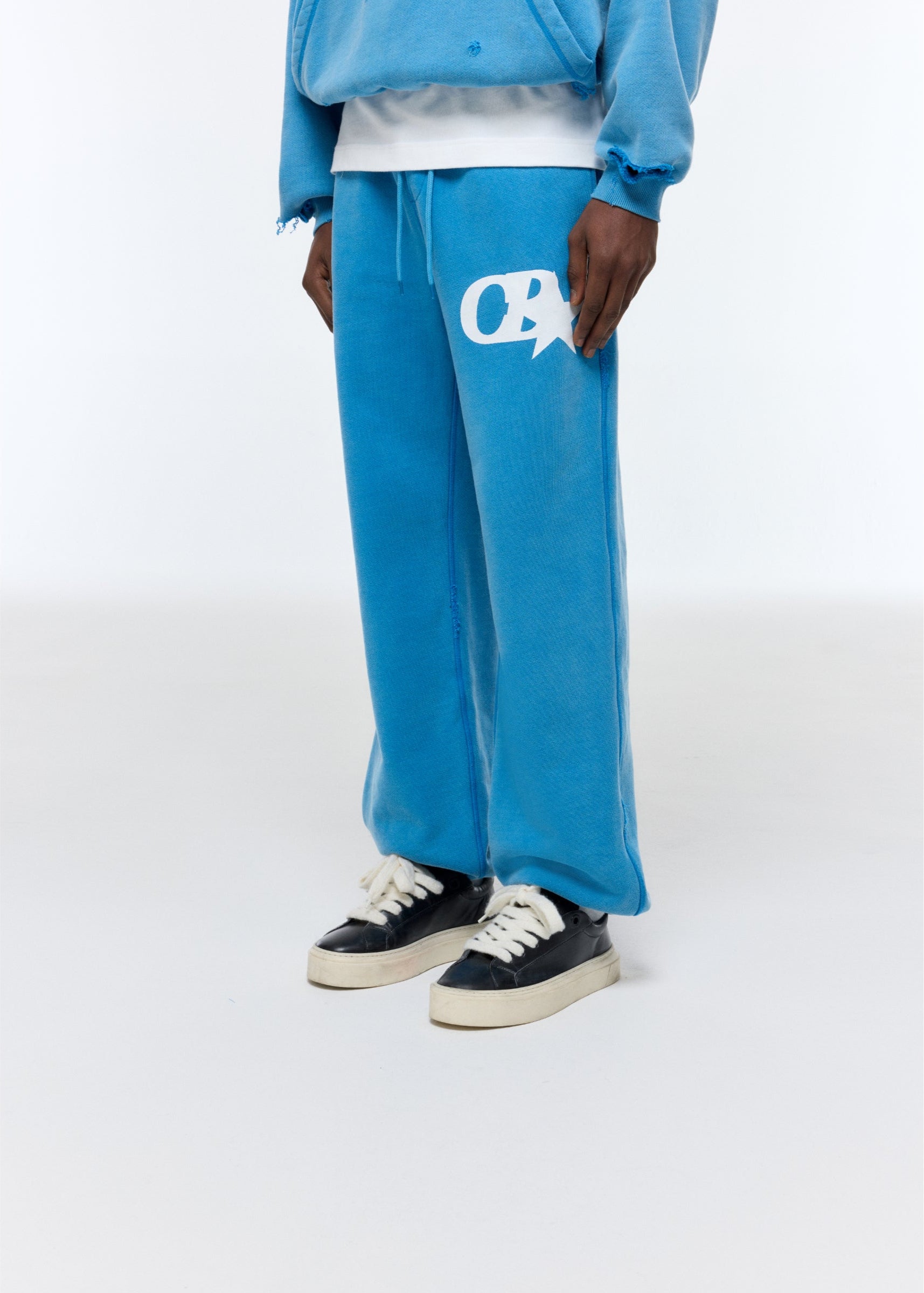 CB STAR DISTRESSED SWEATPANTS