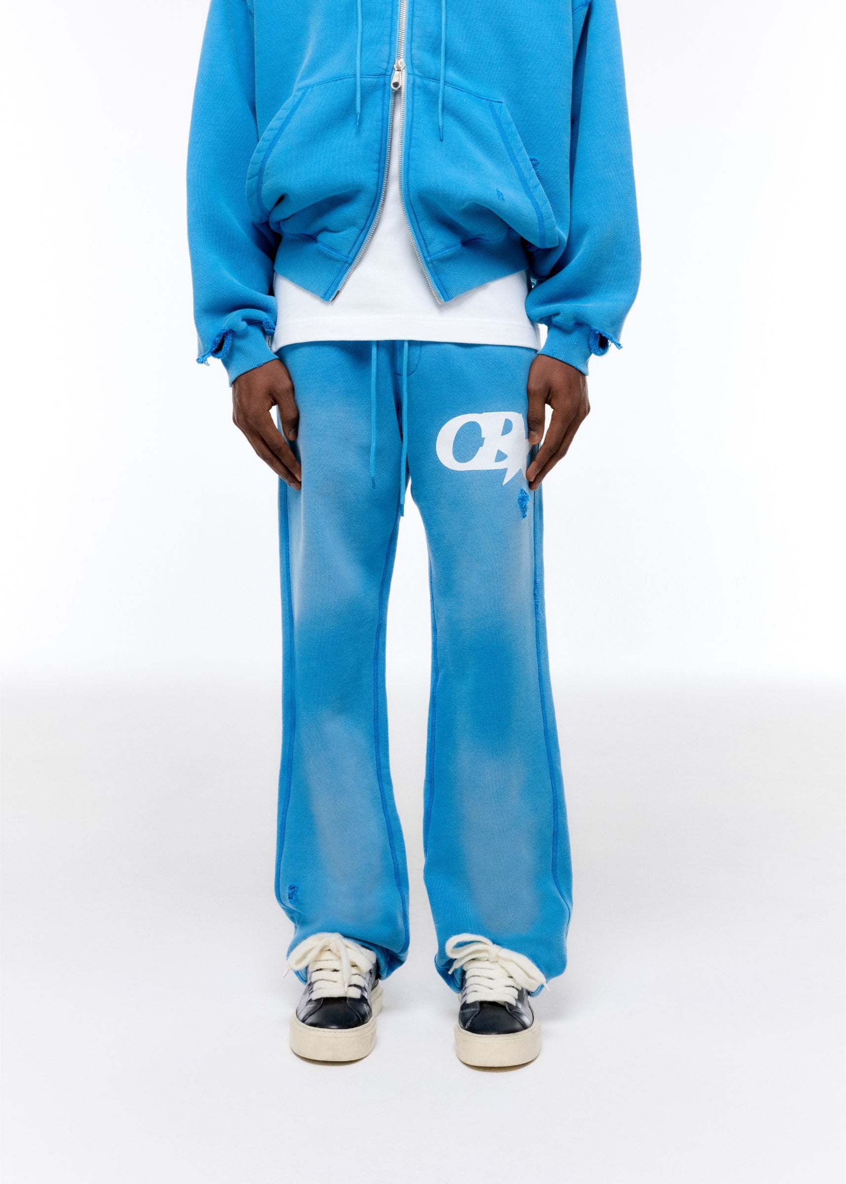 CB STAR DISTRESSED LOUNGE PANTS