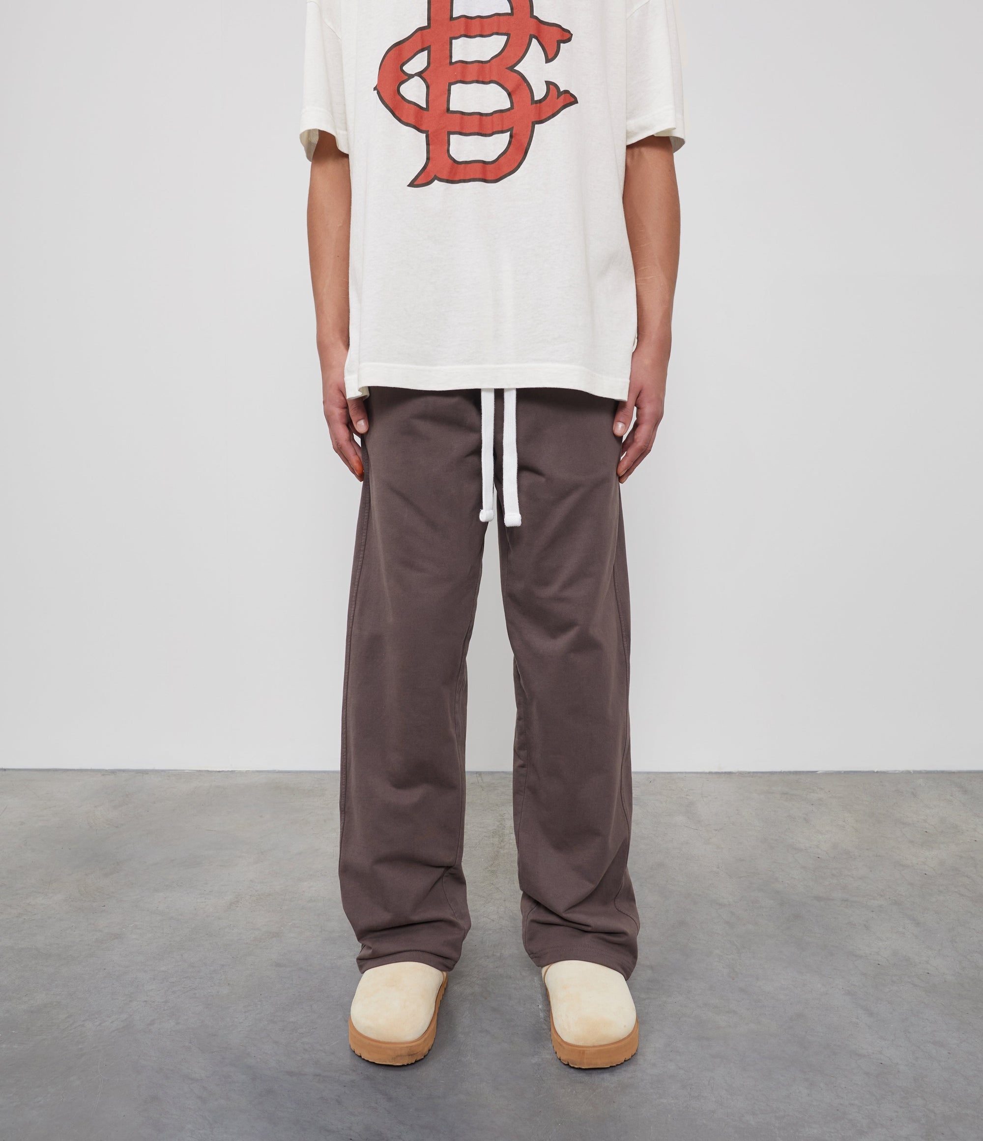 Cole Buxton | Lounge Sweatpants | Mens | Cotton | Brown