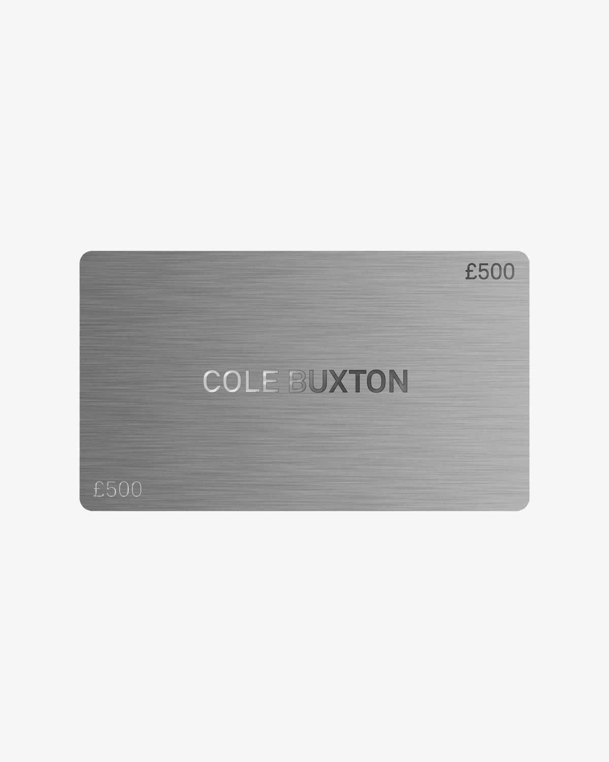 Cole Buxton | Gift Card | £250