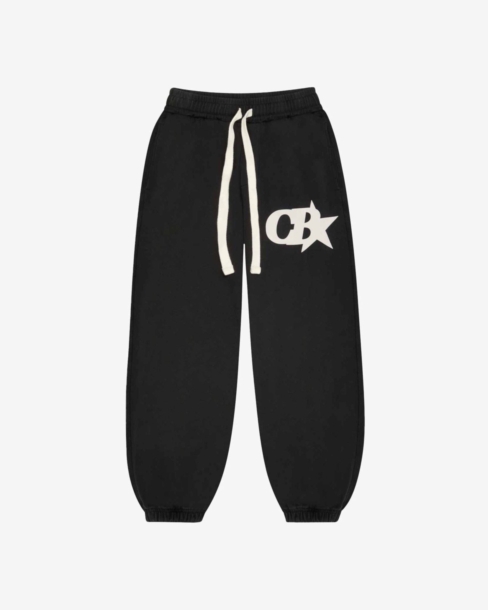 Cole Buxton | CB Star Sweatpants | Mens | Brushed Cotton | Vintage Black