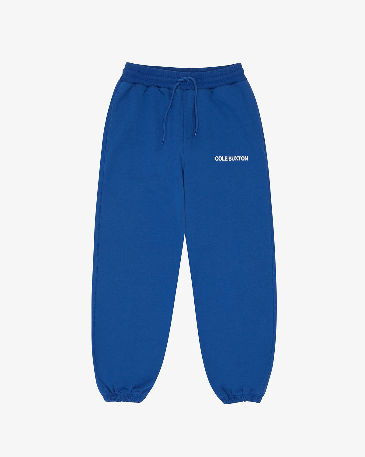 Cole Buxton | Sportswear Sweatpants | Mens | Cotton | Cobalt Blue