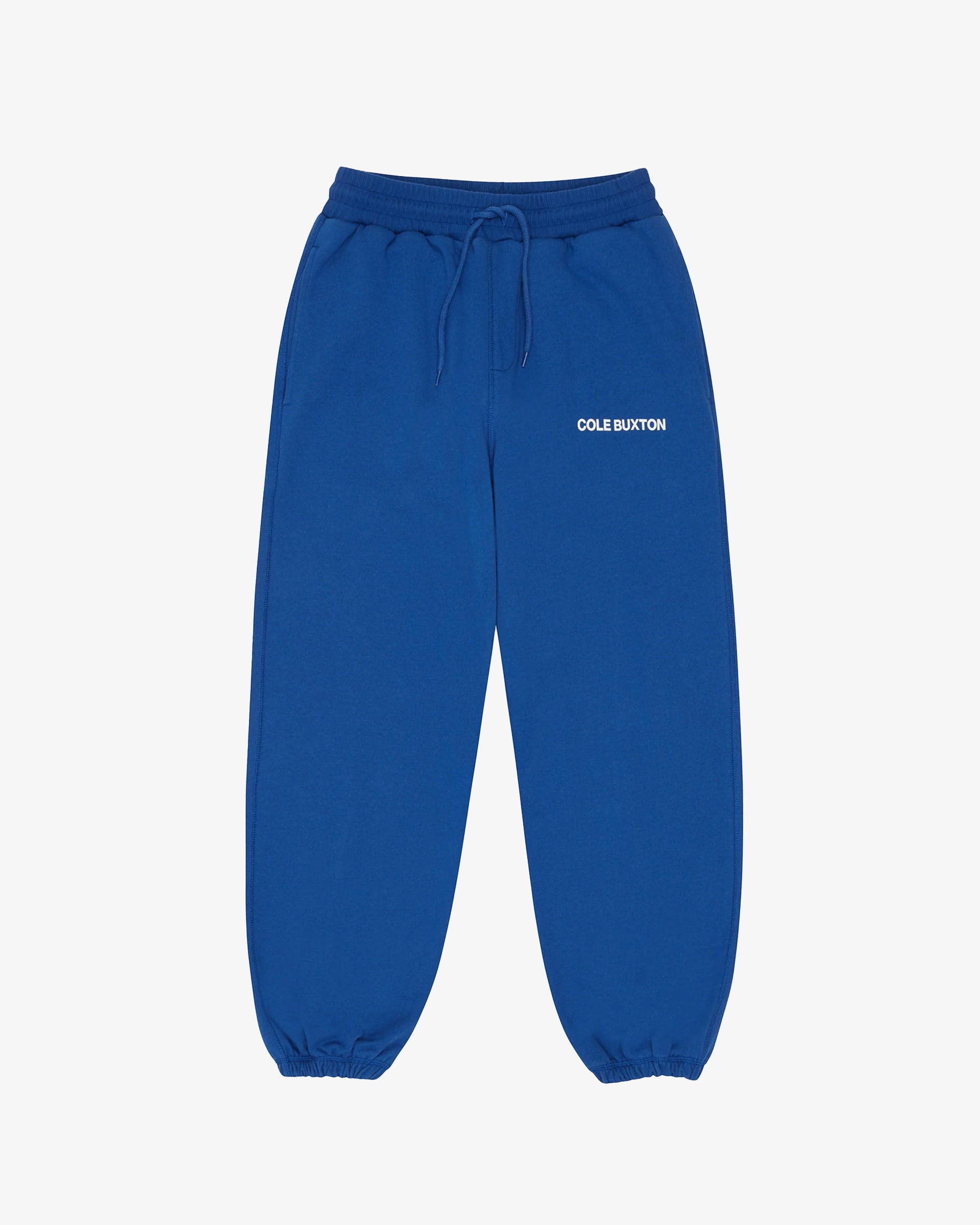Cole Buxton | Sportswear Sweatpants | Mens | Cotton | Cobalt Blue