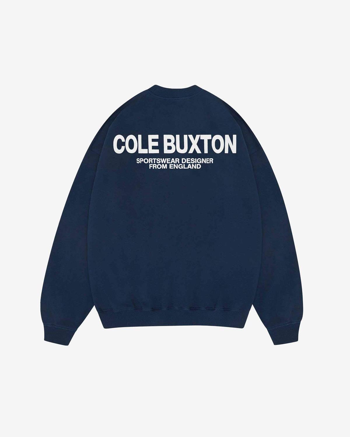 Cole Buxton | Sportswear Sweatshirt | Mens | Cotton | Navy Blue