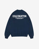 Cole Buxton | Sportswear Sweatshirt | Mens | Cotton | Navy Blue