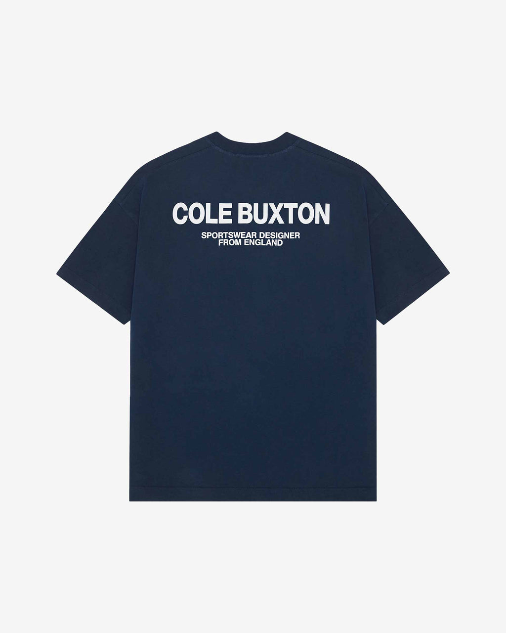Cole Buxton | Sportswear T-Shirt | Mens | Cotton | Navy Blue