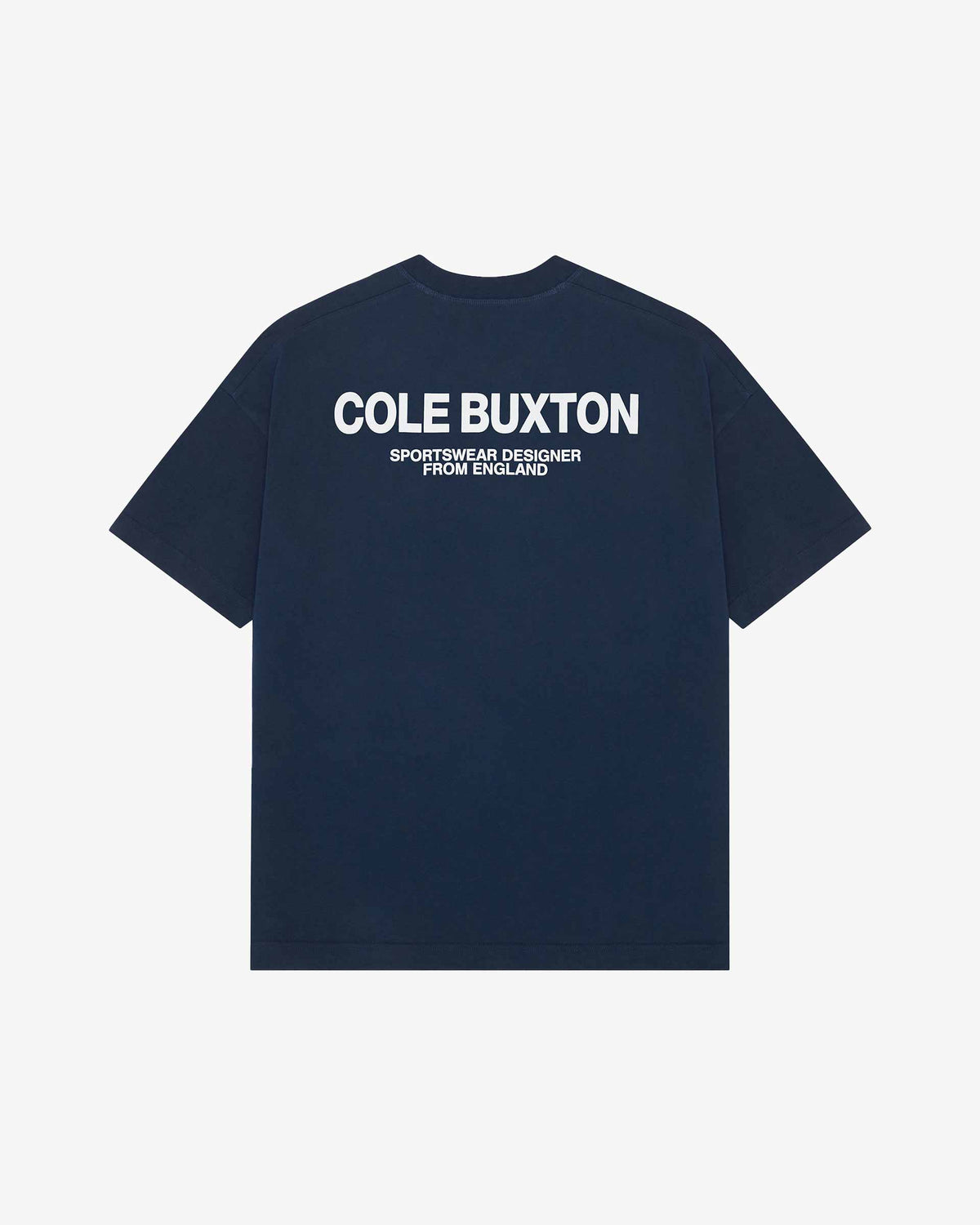 Cole Buxton | Sportswear T-Shirt | Mens | Cotton | Navy Blue