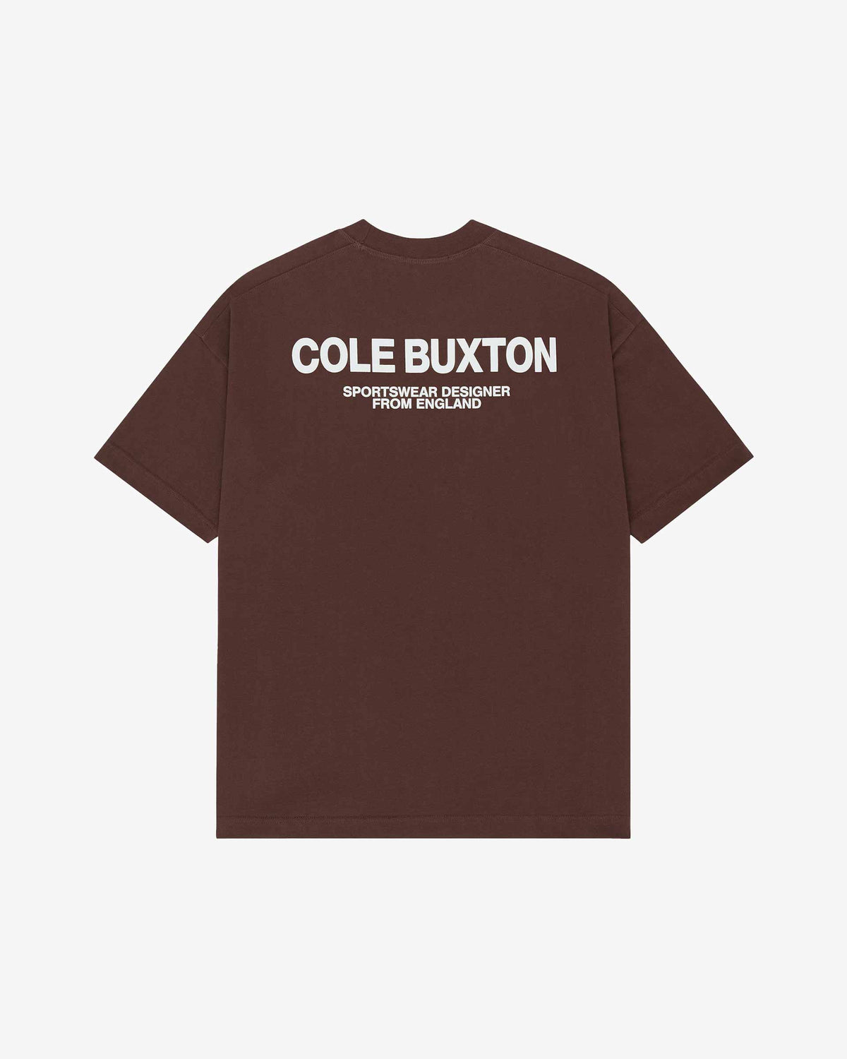Cole Buxton | Sportswear T-Shirt | Mens | Cotton | Brown