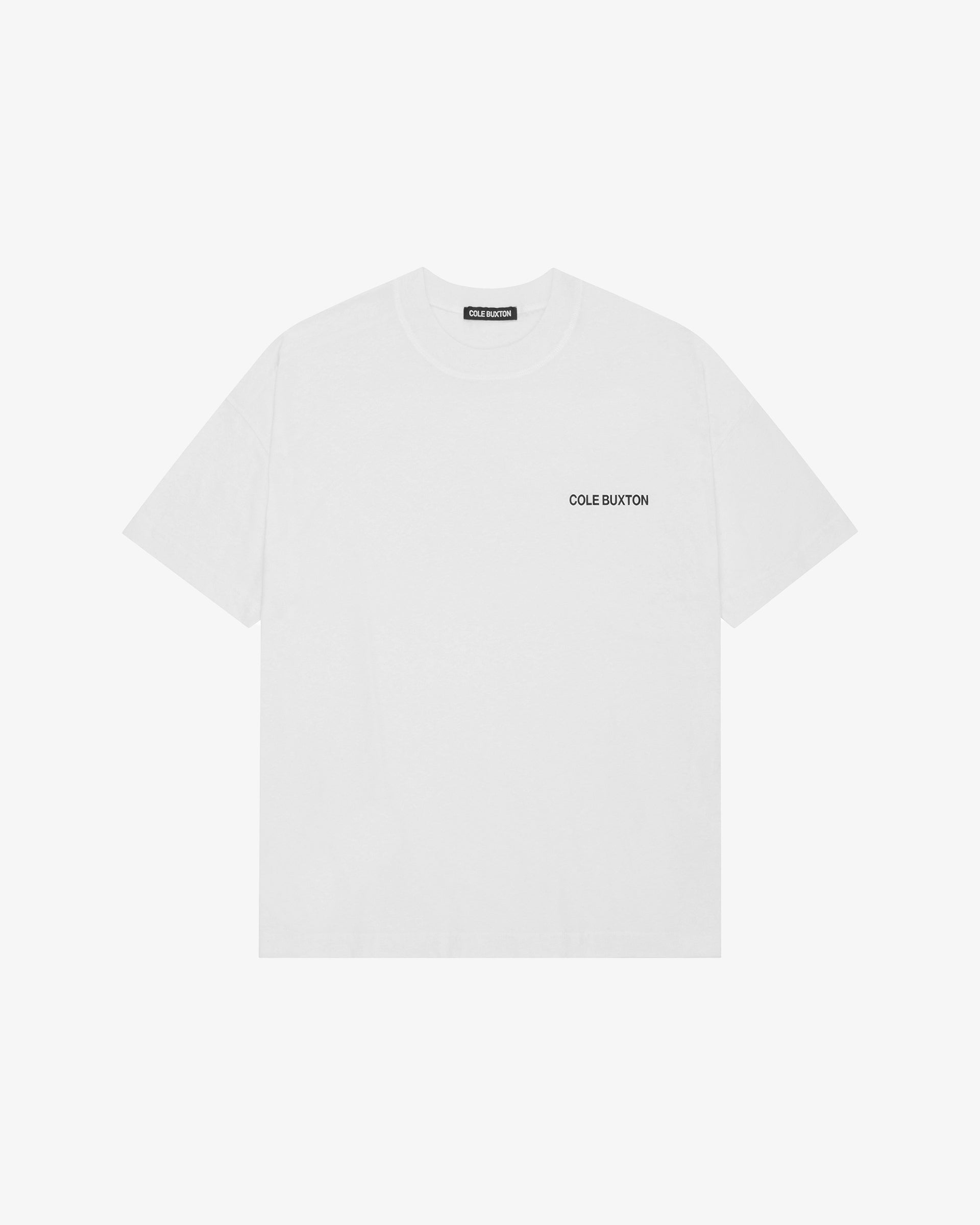 Cole Buxton | Sportswear T-Shirt | Mens | Cotton | Vintage White