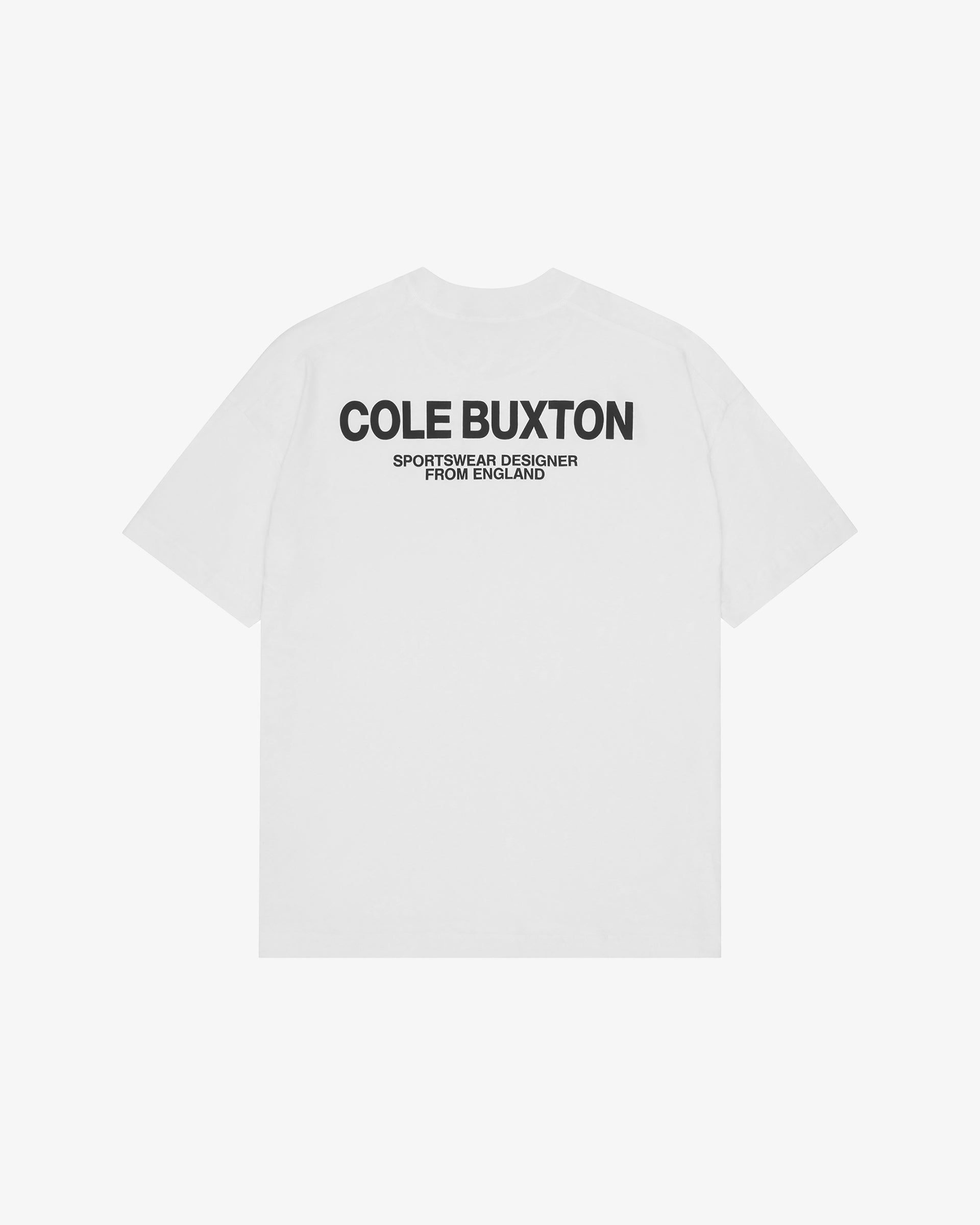 Cole Buxton | Sportswear T-Shirt | Mens | Cotton | Vintage White
