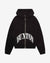 HEAVYWEIGHT CROPPED LOGO ZIP HOODIE