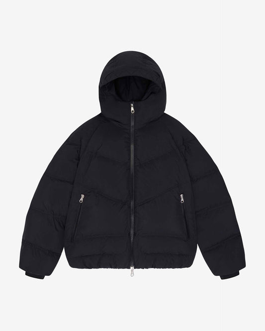 HOODED DOWN INSULATED JACKET