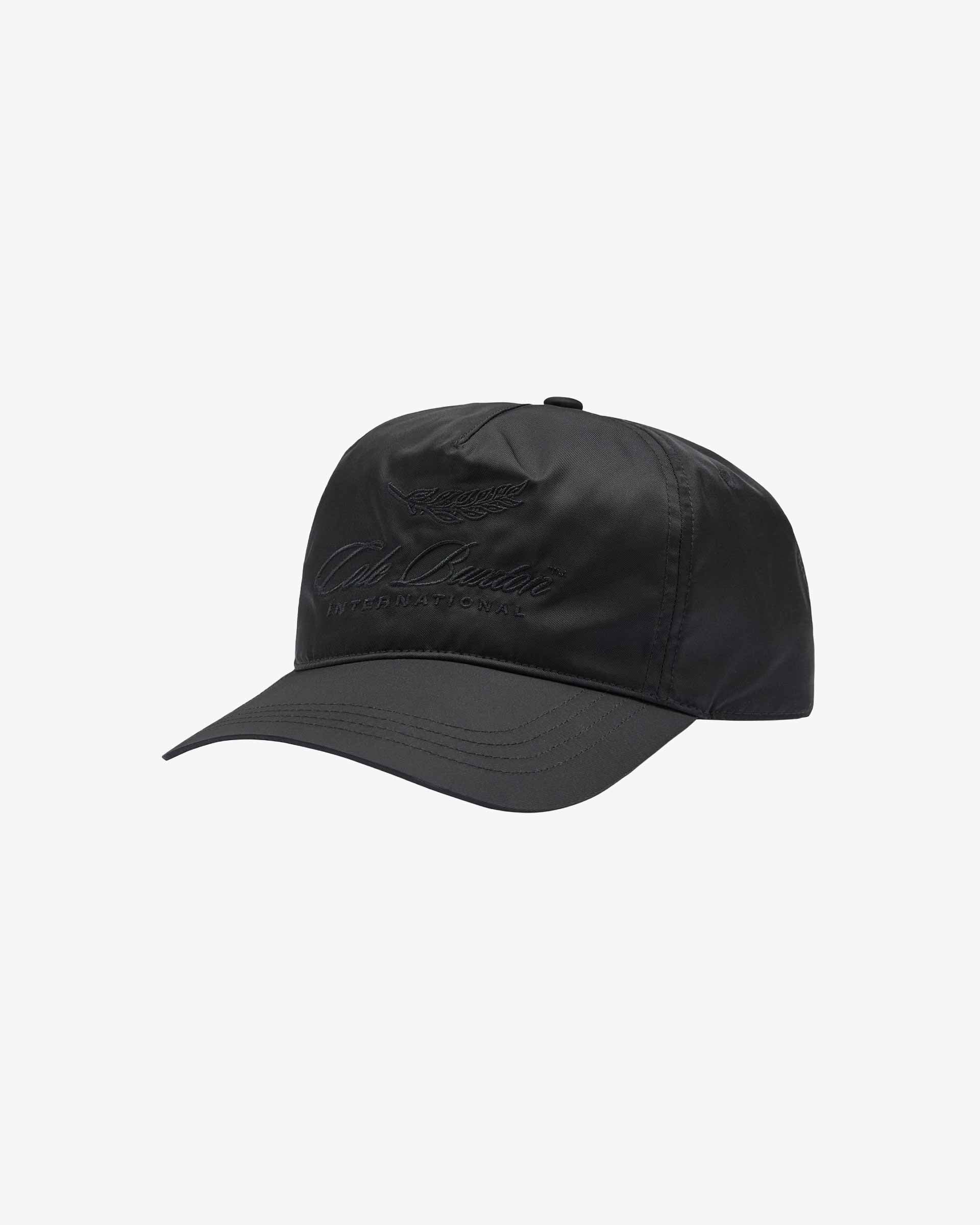 Cole Buxton | International Baseball Cap | Unisex | One Size Fits All | Nylon | Black