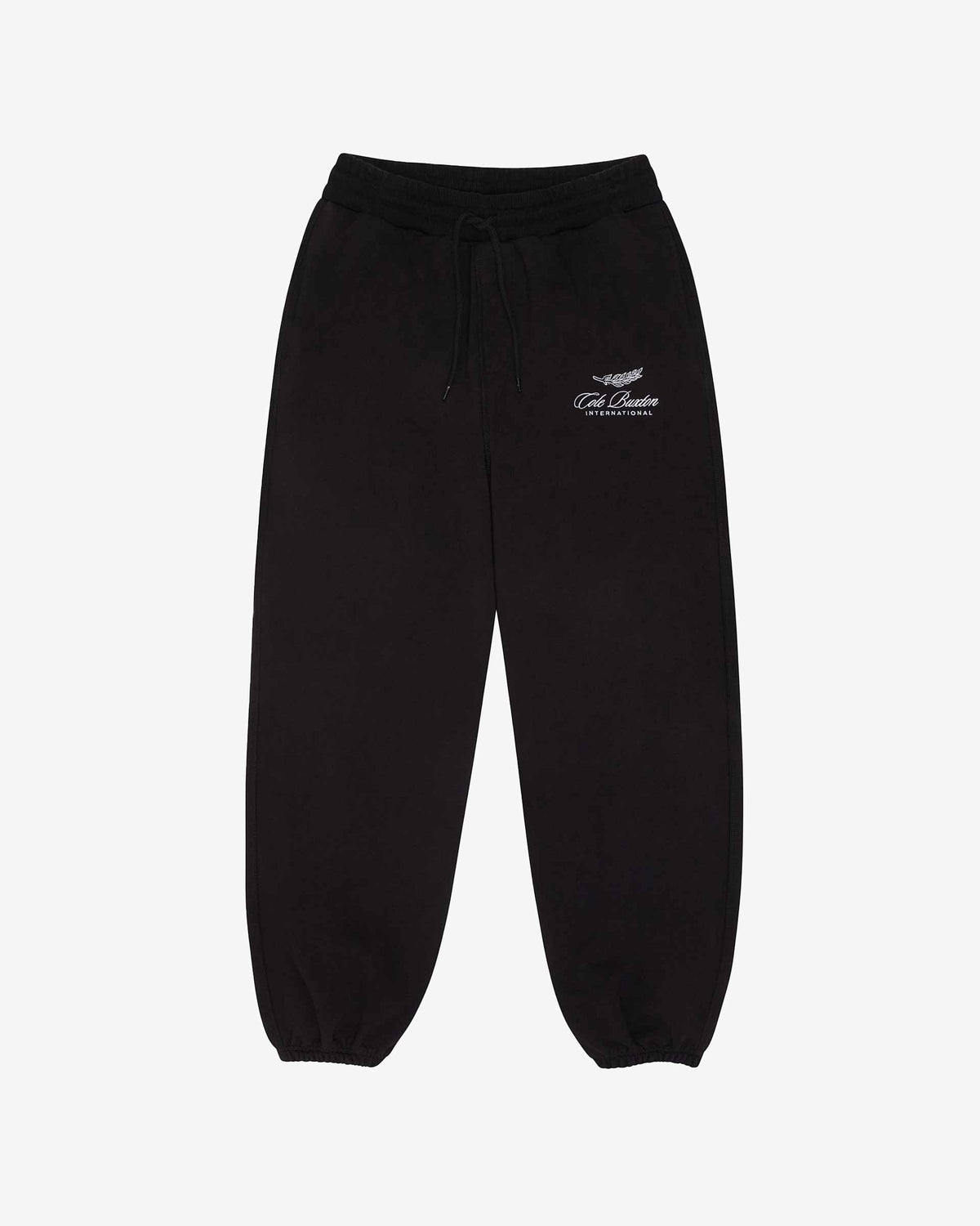 Cole Buxton | International Sweatpants | Mens | Cotton | Black