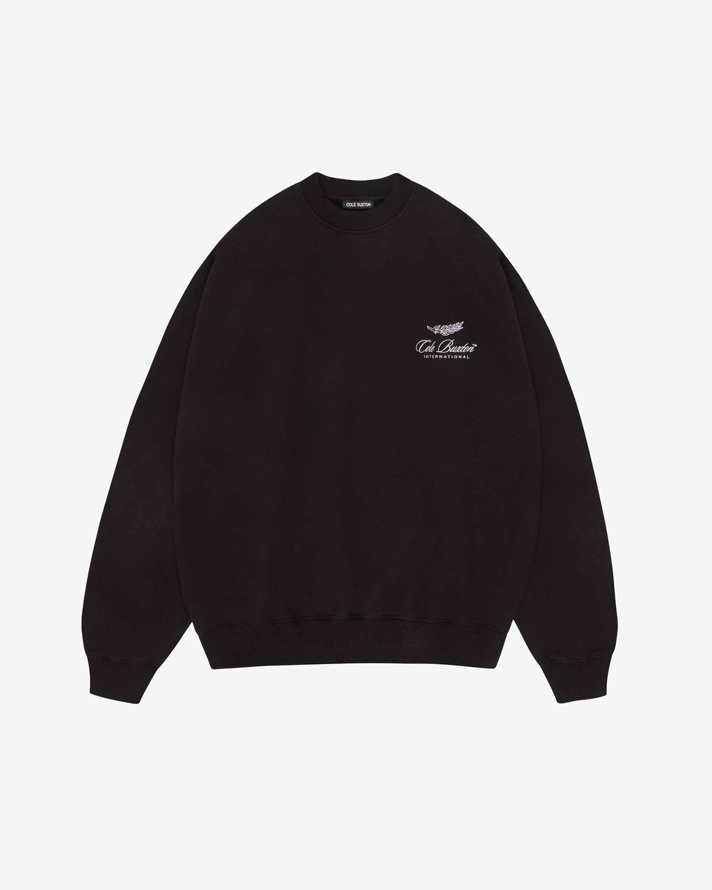 Cole Buxton | International Sweatshirt | Mens | Cotton | Black