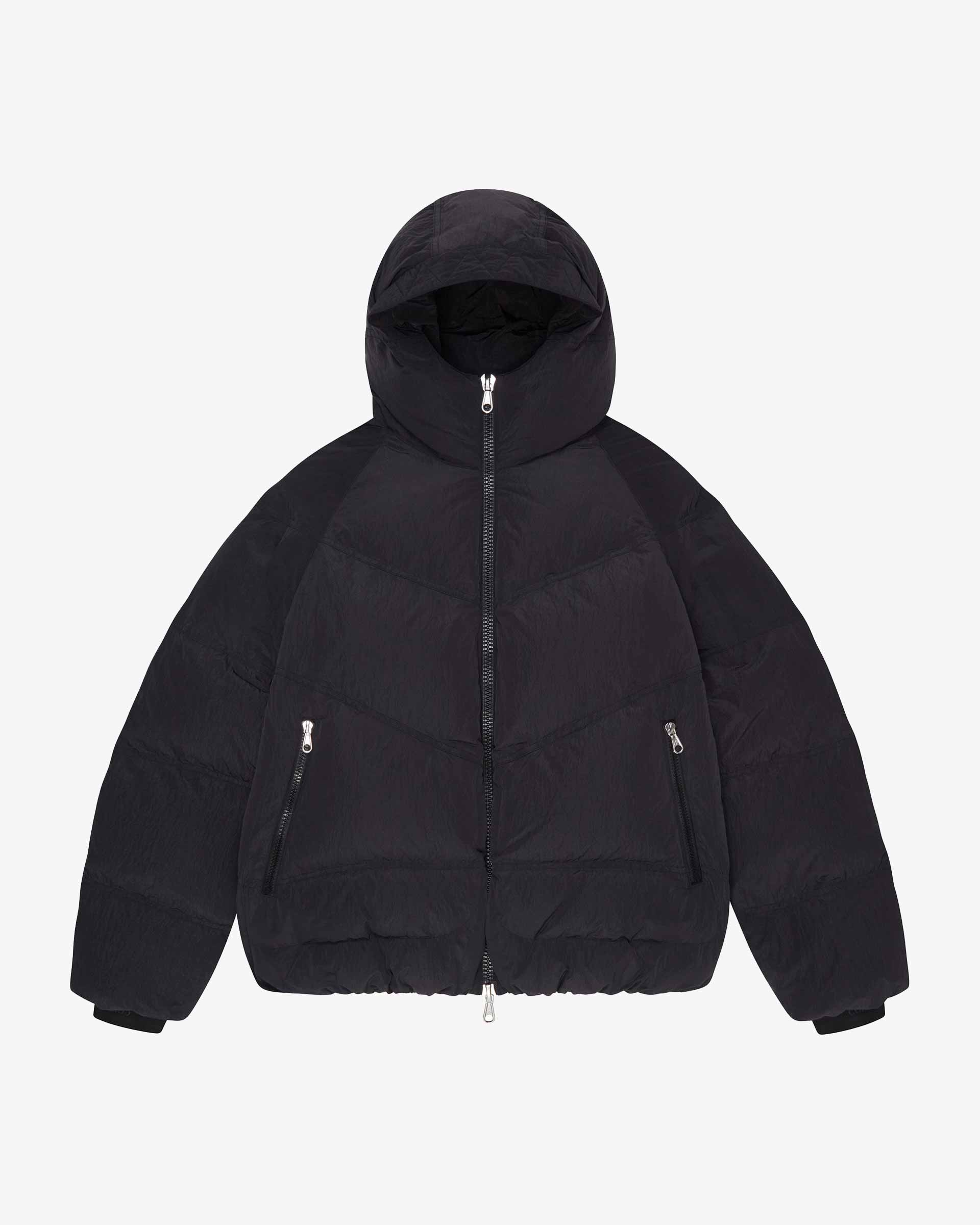Cole Buxton | Insulated Hooded Jacket | Mens | Nylon | Black