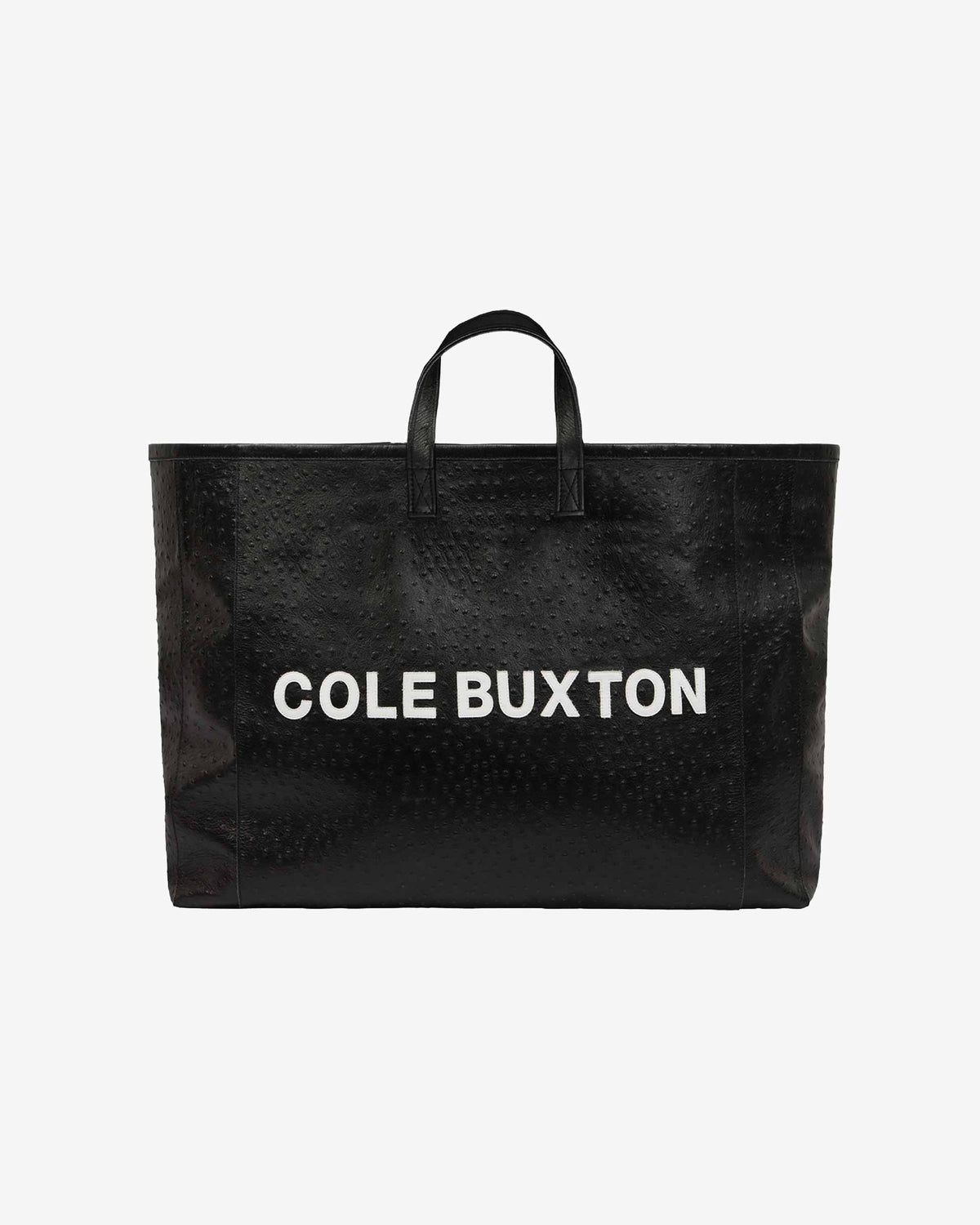 Cole Buxton | Tote Bag | Unisex | One Size Fits All | Leather | Black