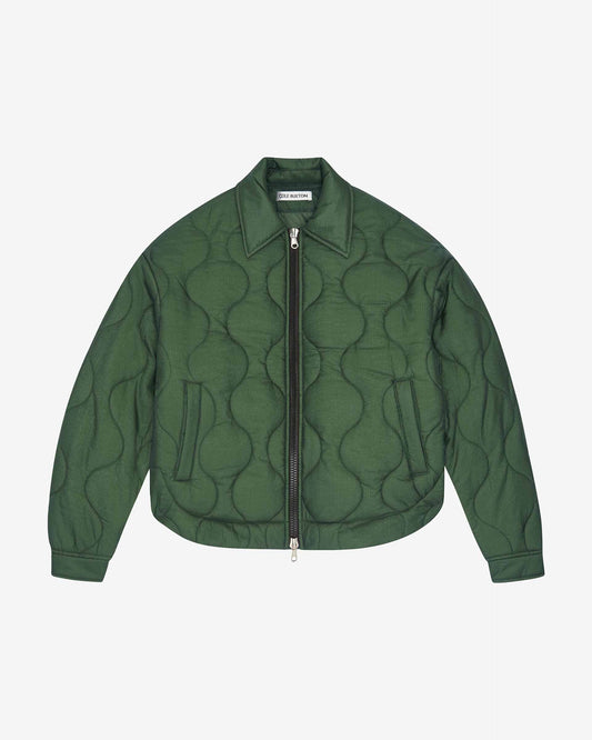 QUILTED RIPSTOP OVERSHIRT