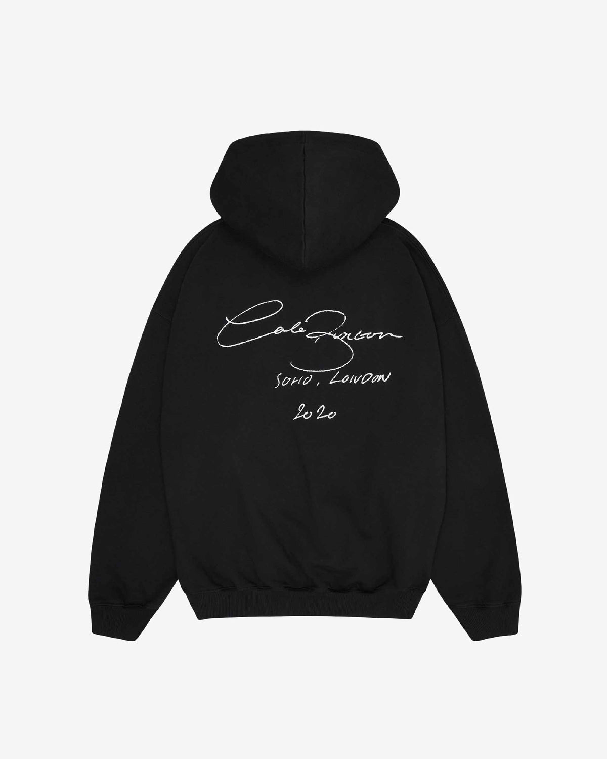 Cole Buxton | Signature Hoodie | Mens | Cotton | Vintage Black