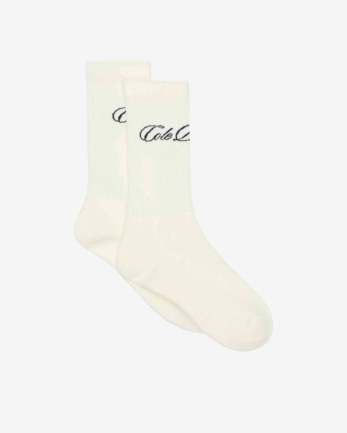 Cole Buxton | Signature Socks | Mens | Cotton | Vintage White