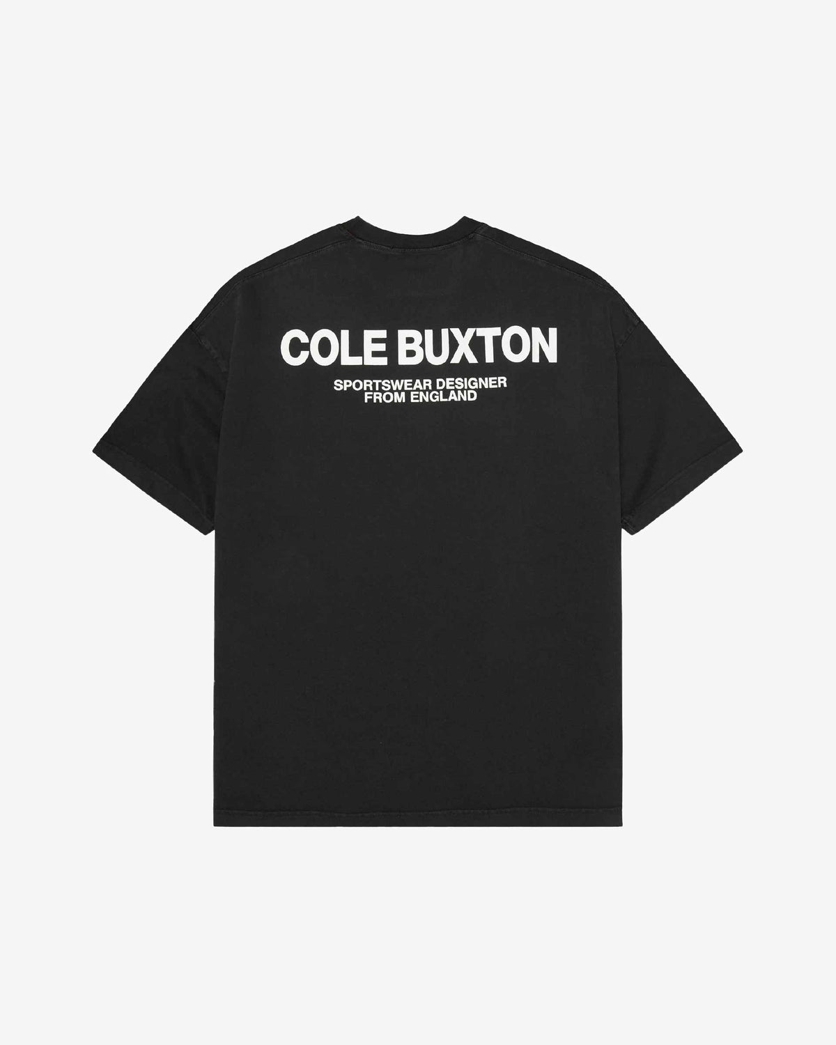 Cole Buxton | Sportswear T-Shirt | Mens | Cotton | Vintage Black