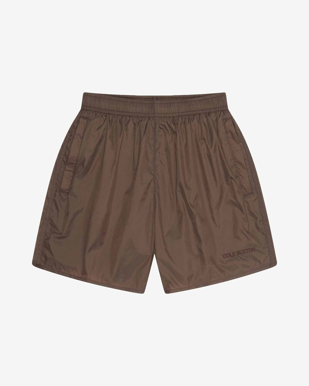 Cole Buxton | Swim Shorts | Mens | Quick Dry Nylon | Brown