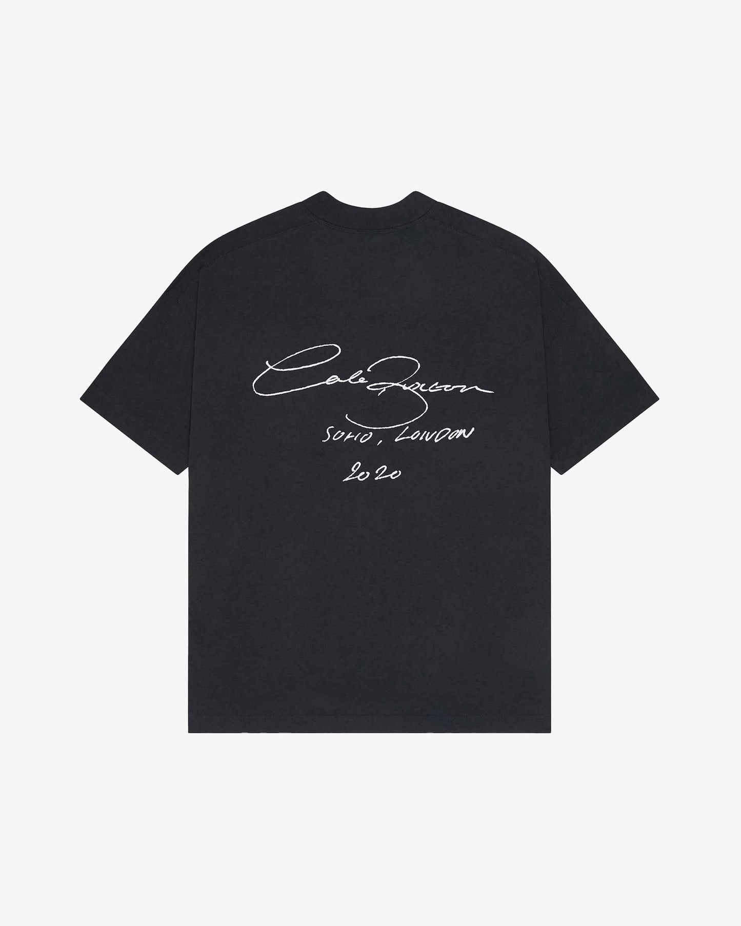 Cole Buxton | Vintage Signature T-Shirt| Mens | Cotton | Vintage Black