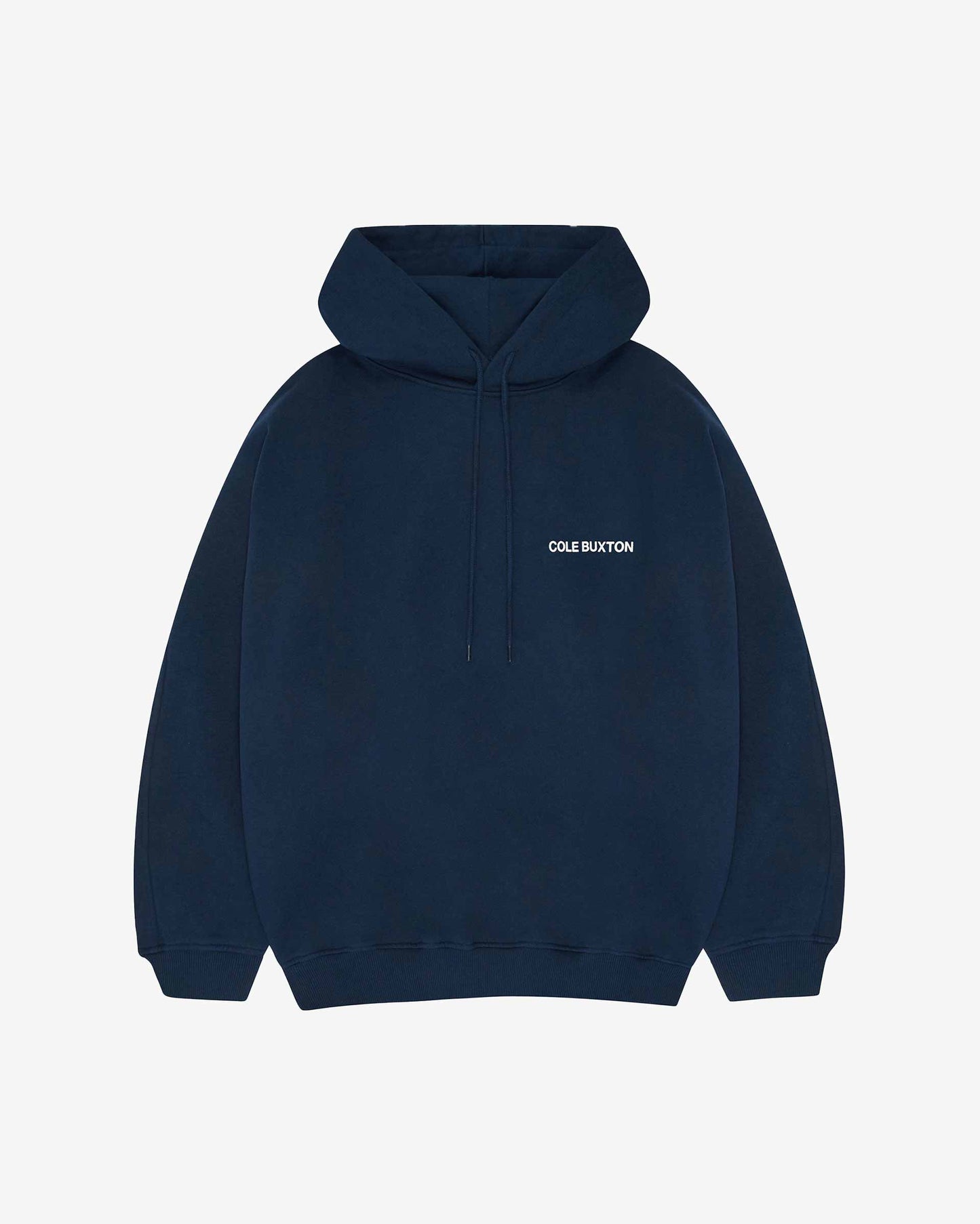 Cole Buxton | Sportswear Hoodie | Mens | Cotton | Navy Blue