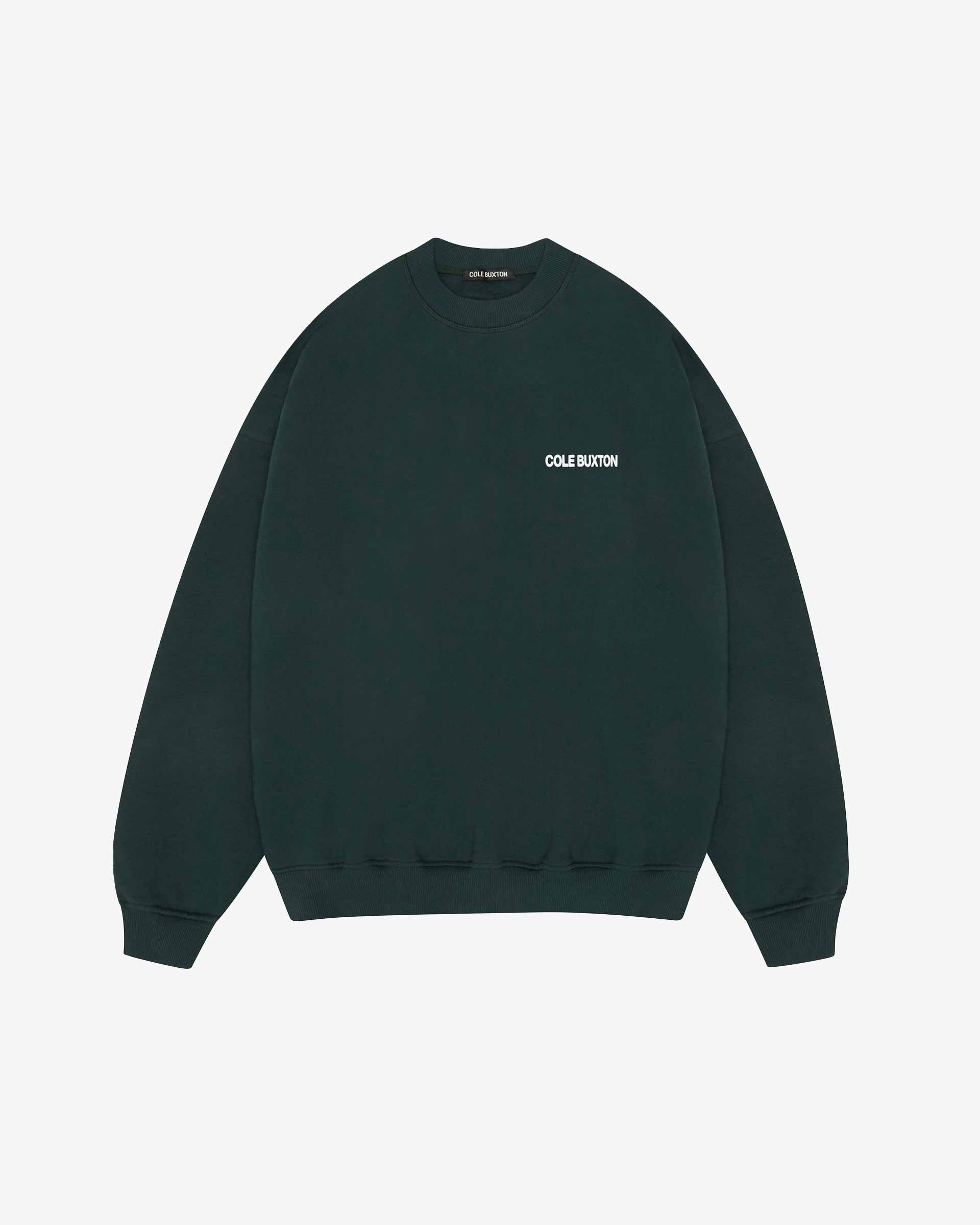 Cole Buxton | Sportswear Sweatshirt | Mens | Cotton | Green
