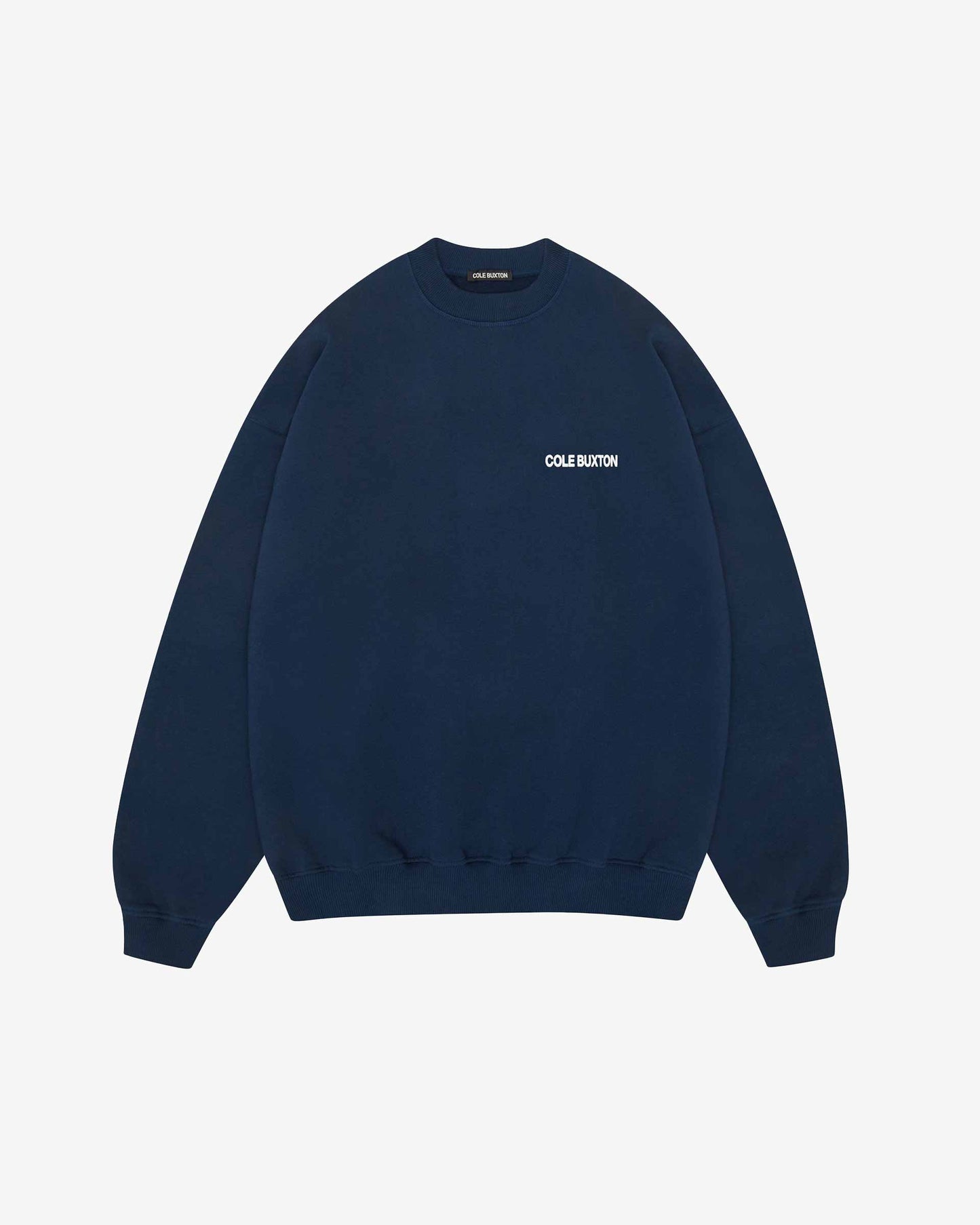 Cole Buxton | Sportswear Sweatshirt | Mens | Cotton | Navy Blue
