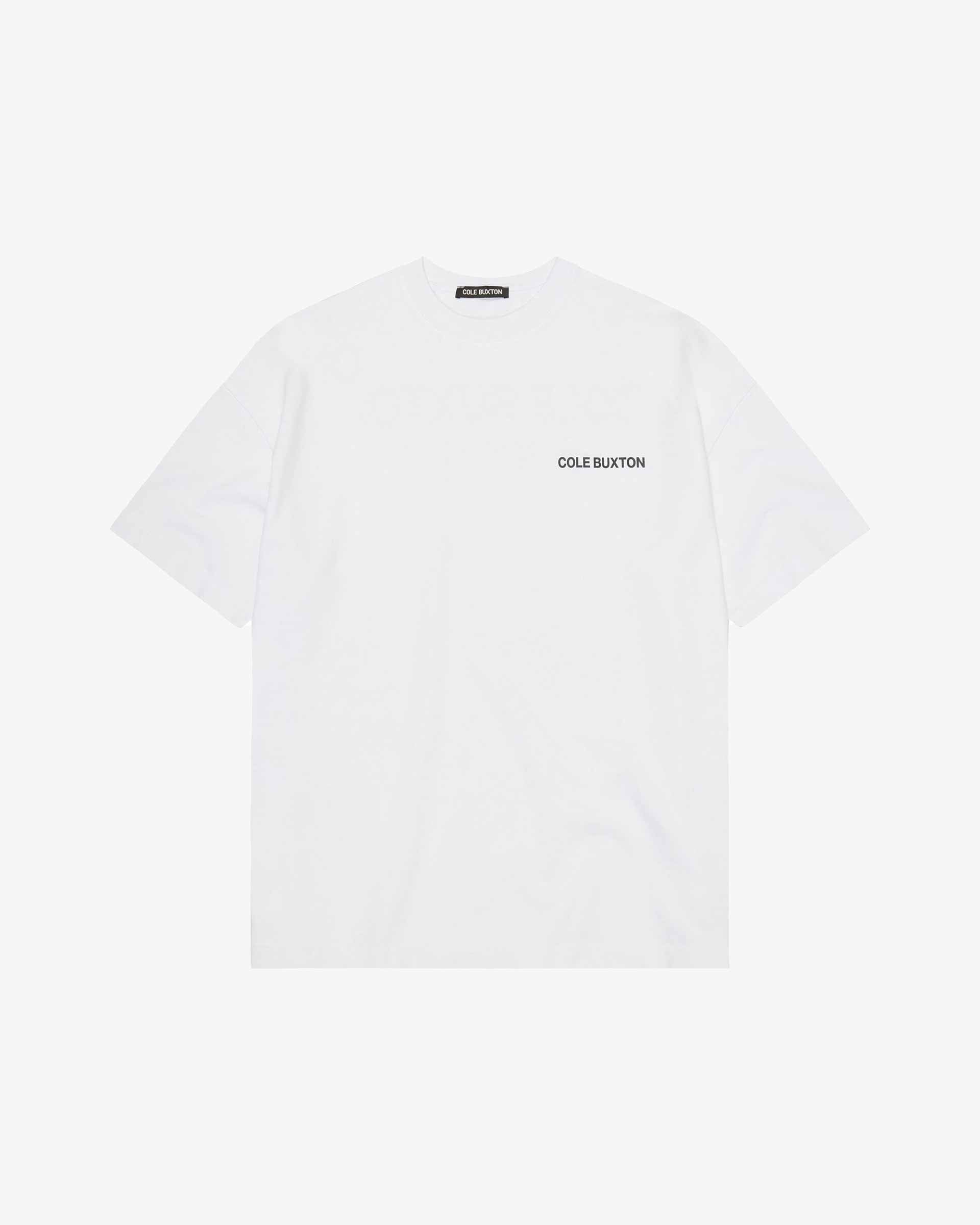 Cole Buxton | Sportswear T-Shirt | Mens | Cotton | White