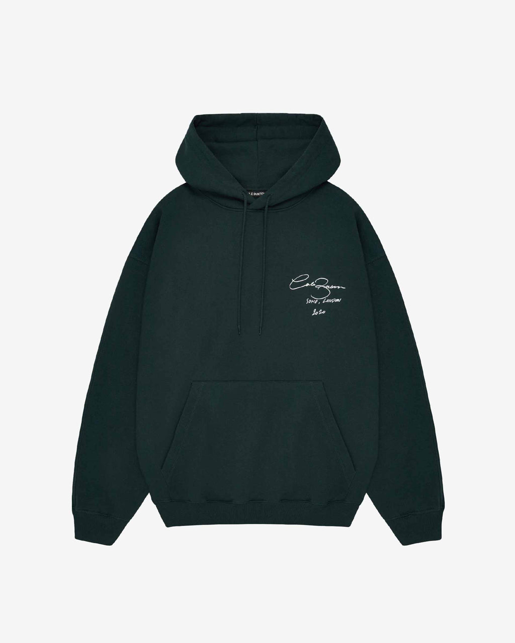 Cole Buxton | Signature Hoodie | Mens | Cotton | Forest Green