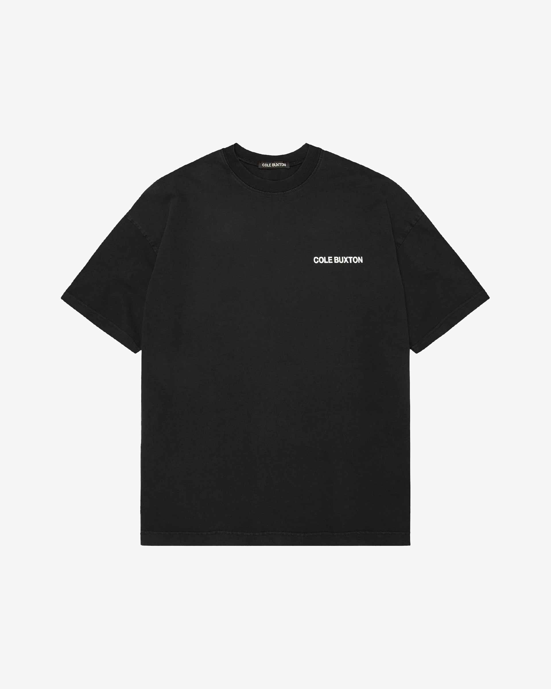 Cole Buxton | Sportswear T-Shirt | Mens | Cotton | Vintage Black