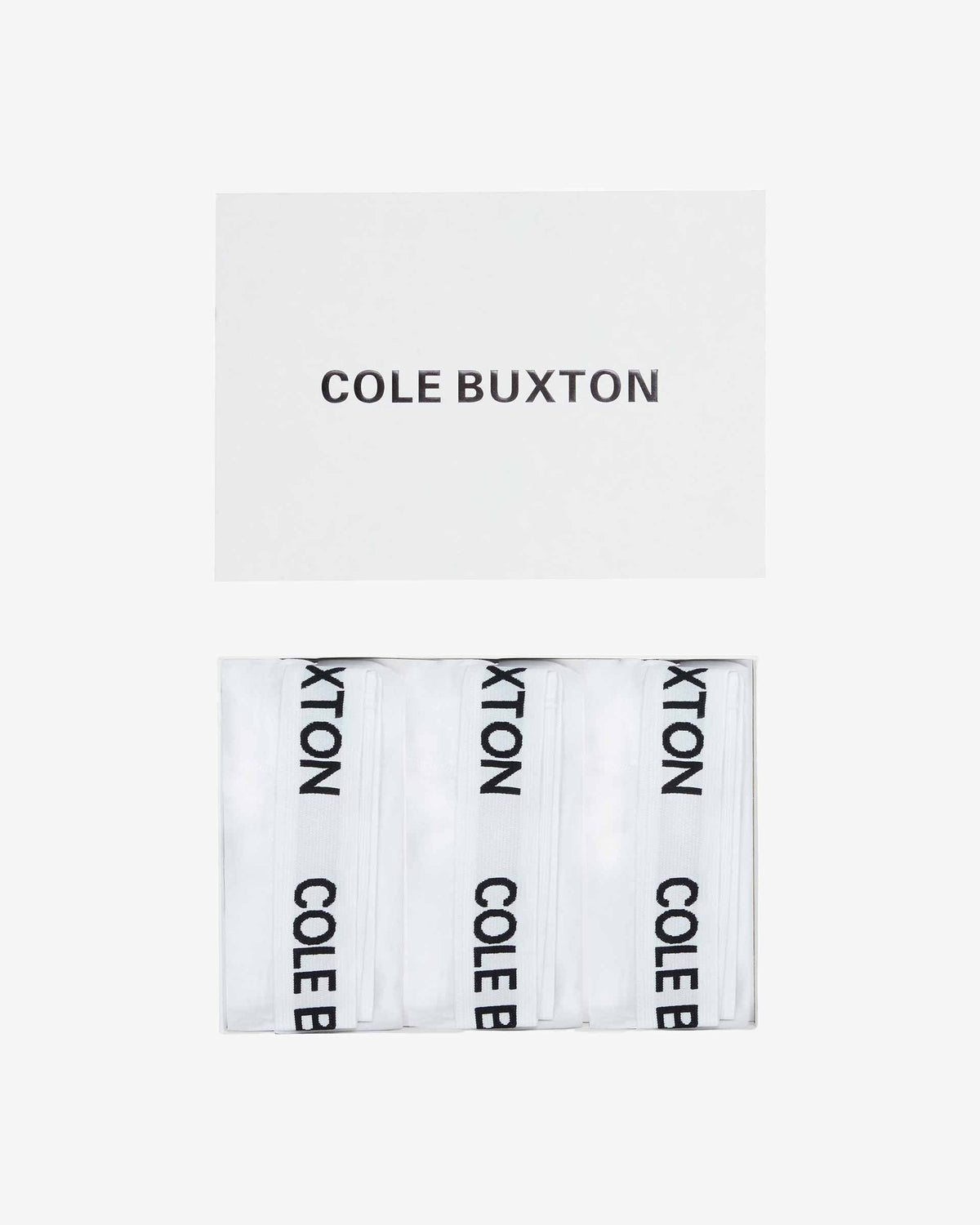 Cole Buxton | Boxer Shorts | Mens | Cotton | White
