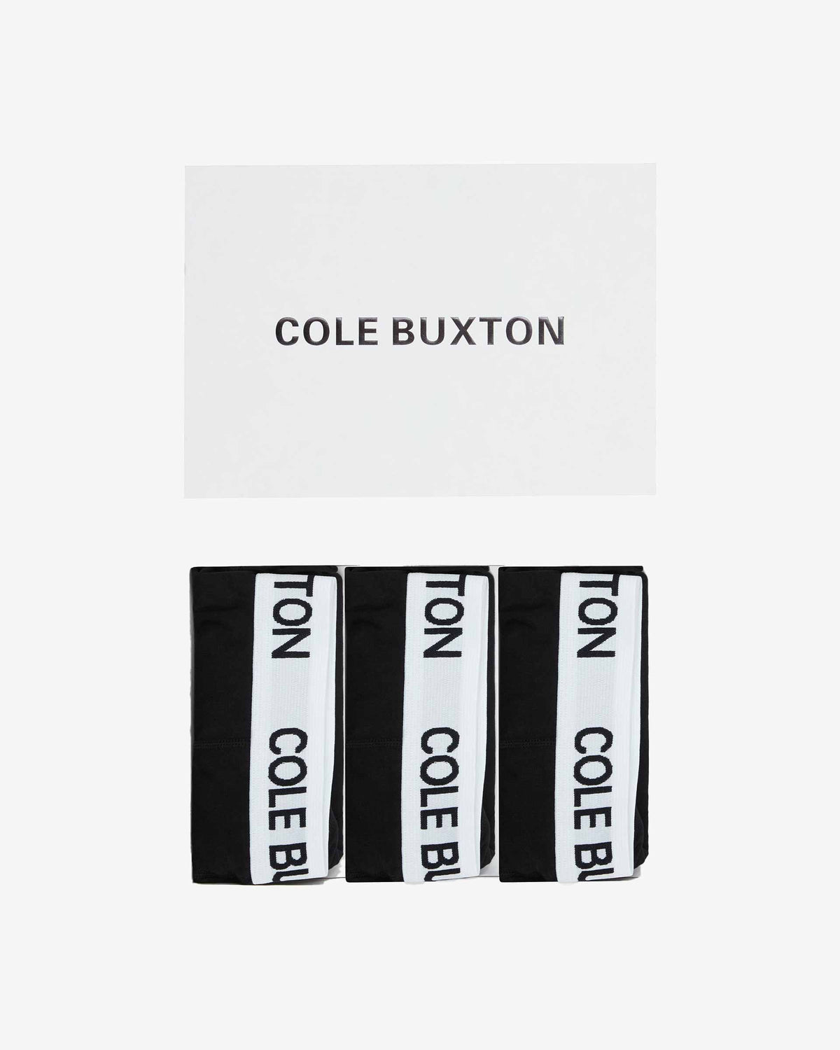 Cole Buxton | Boxer Shorts | Mens | Cotton | Black