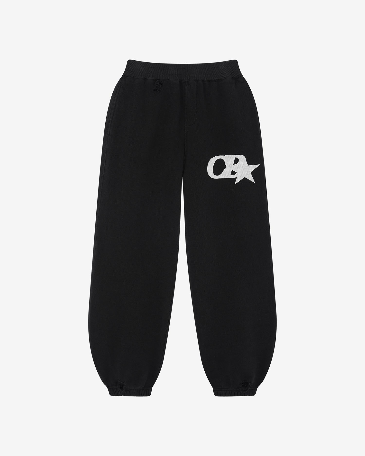 CB STAR DISTRESSED SWEATPANTS