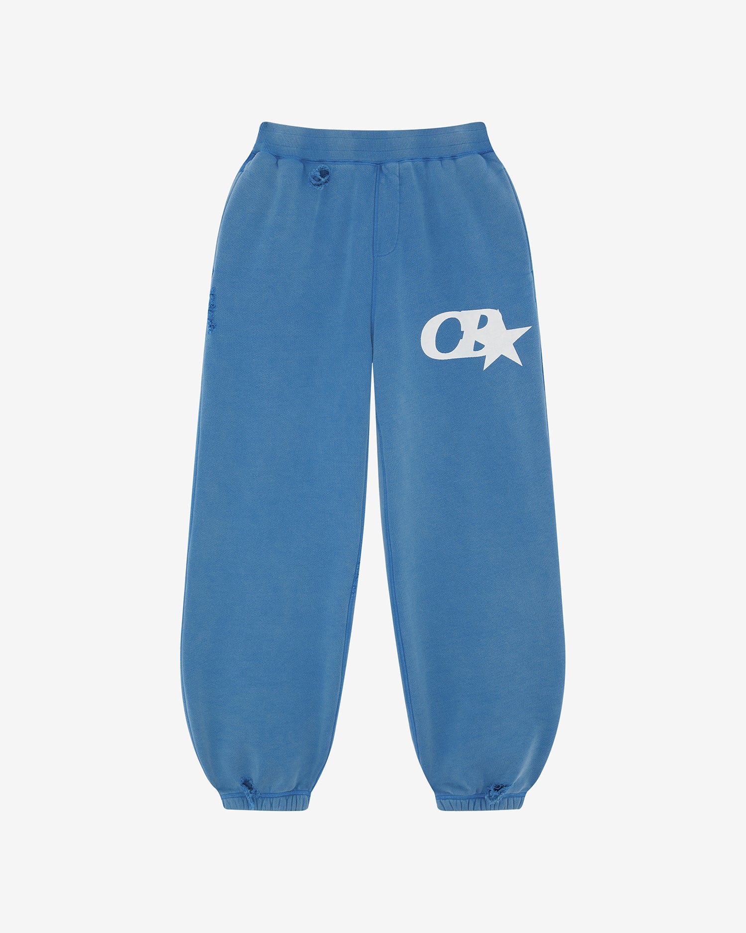 CB STAR DISTRESSED SWEATPANTS