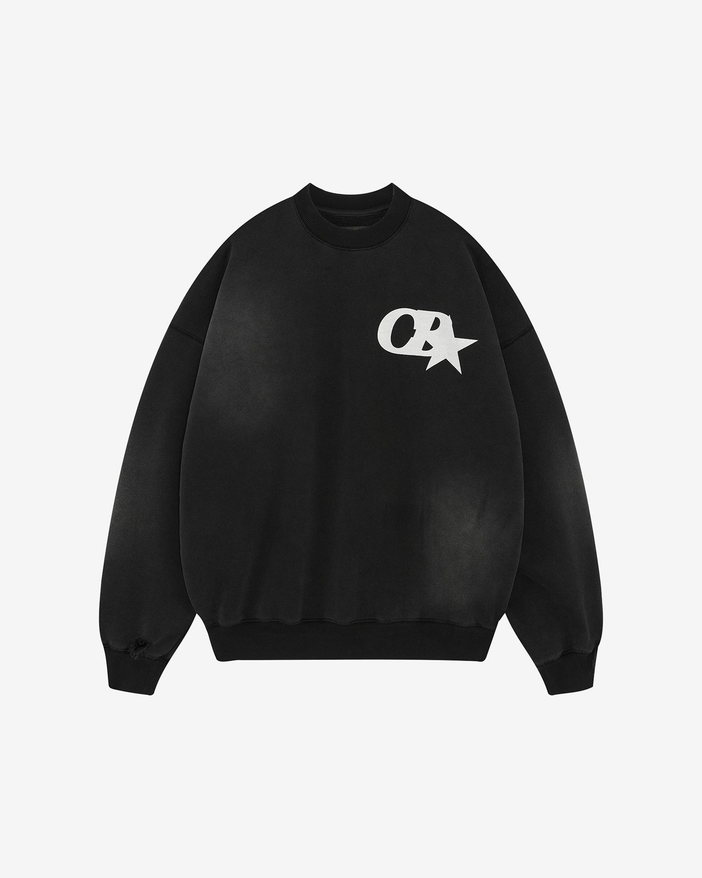 CB STAR DISTRESSED SWEATSHIRT