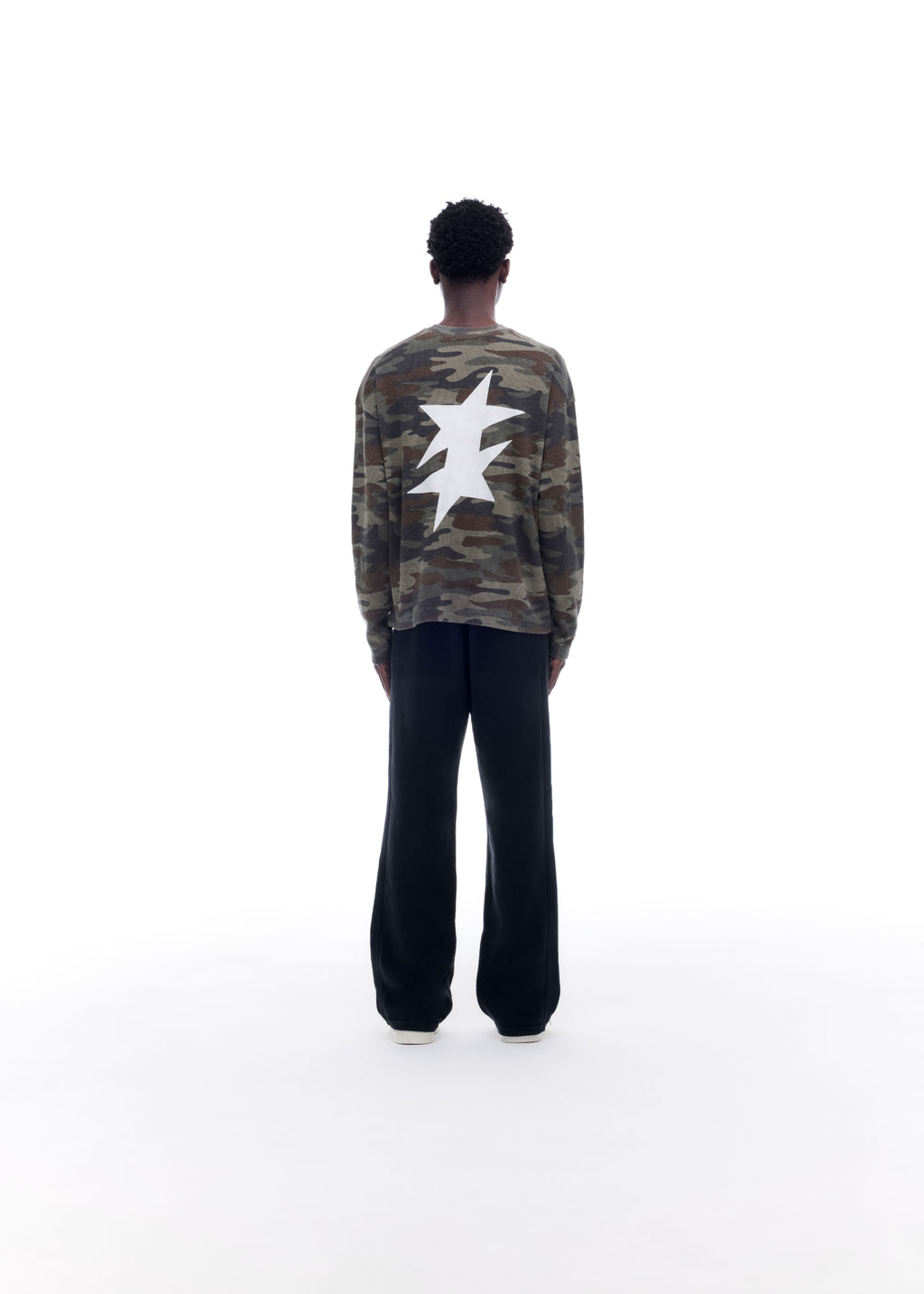 CAMO RALLY WAFFLE LONG SLEEVE T-SHIRT