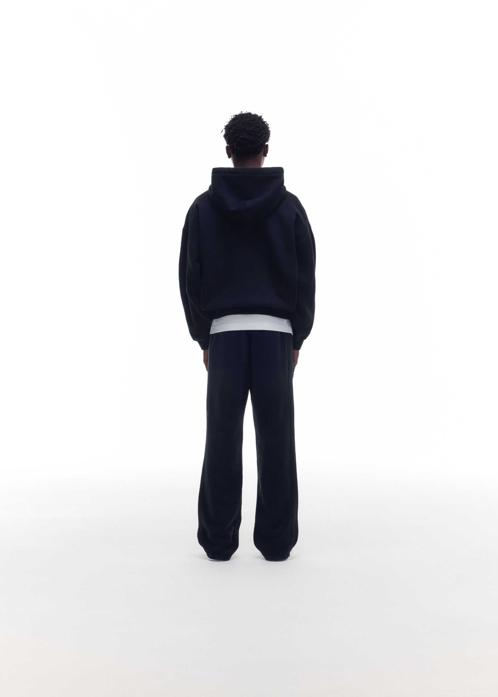 COLLEGIATE CREST ZIPPED HOODIE