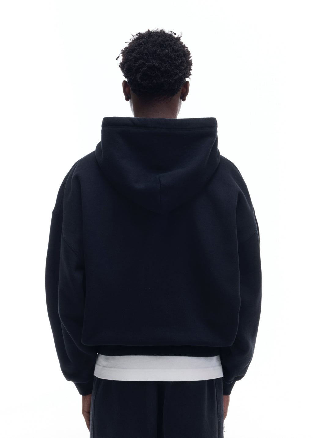 COLLEGIATE CREST ZIPPED HOODIE