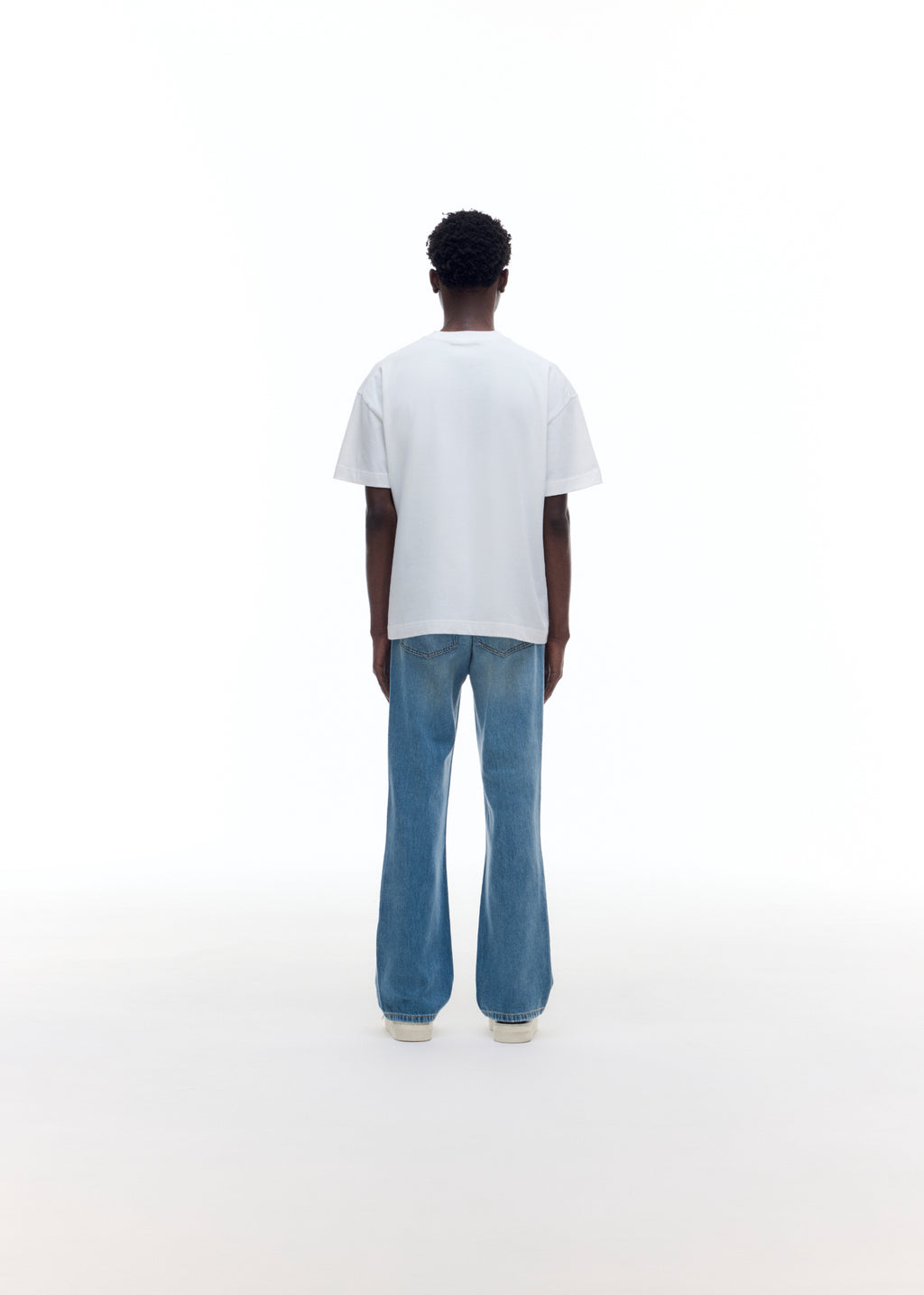 DISTRESSED FRONT JEANS