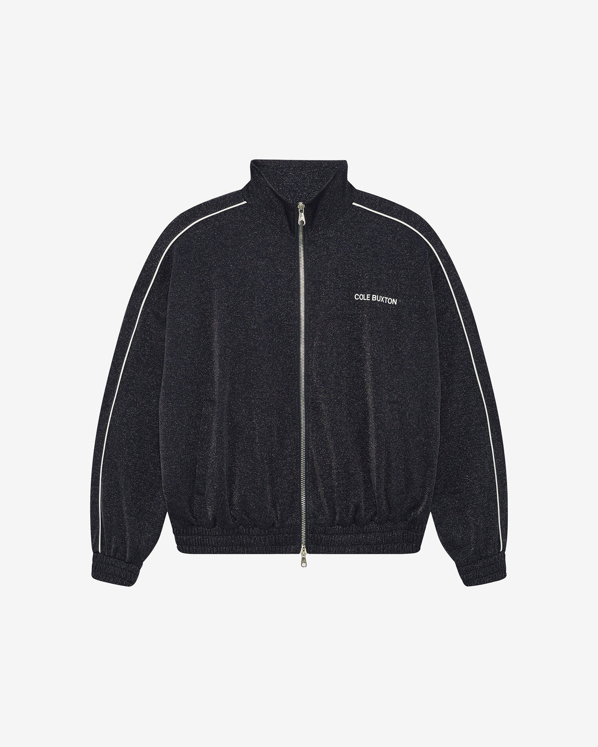 GLITTER PIPED TRACK JACKET